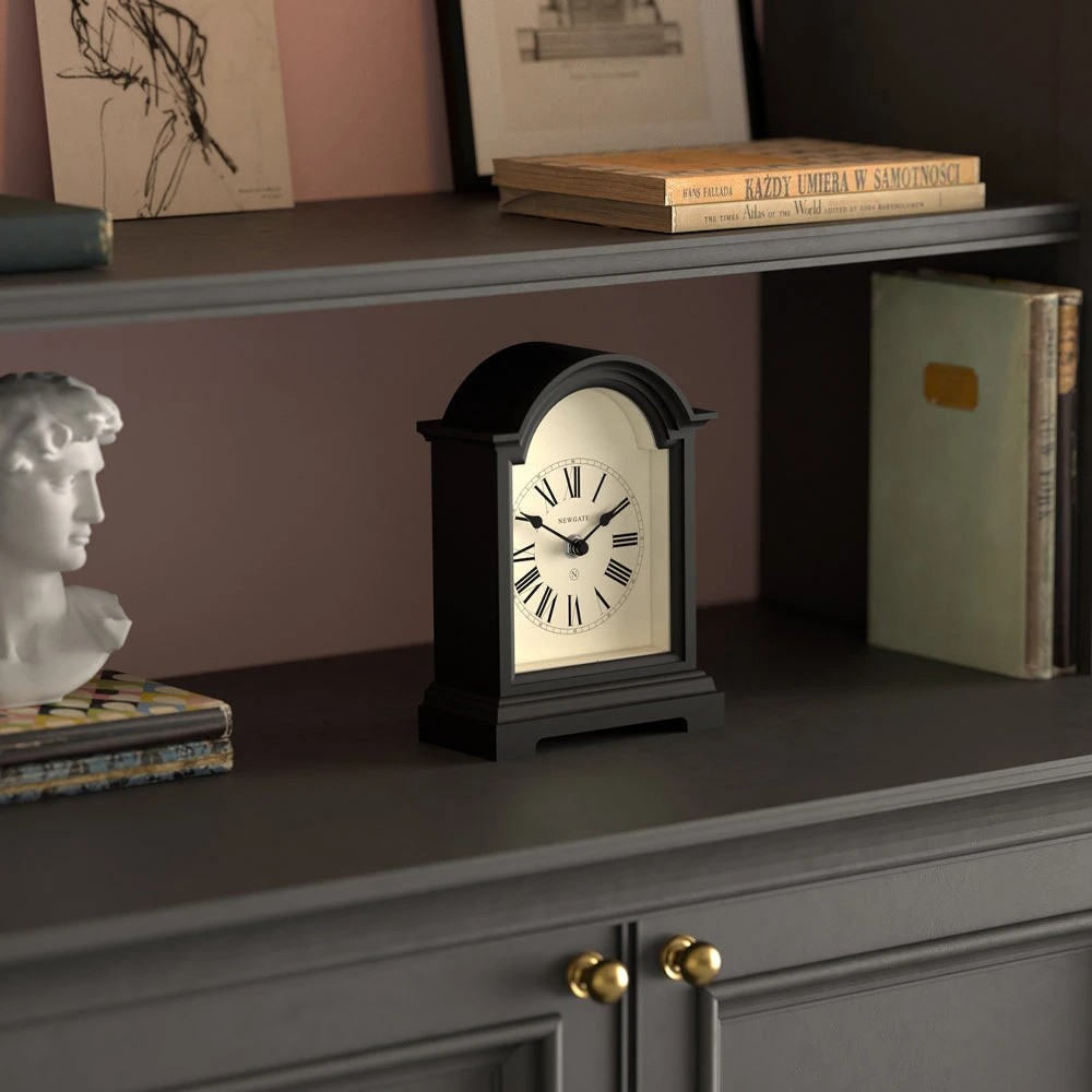 4 Newgate Fillmore Mantel Clock-Black - Black, 4 of 4