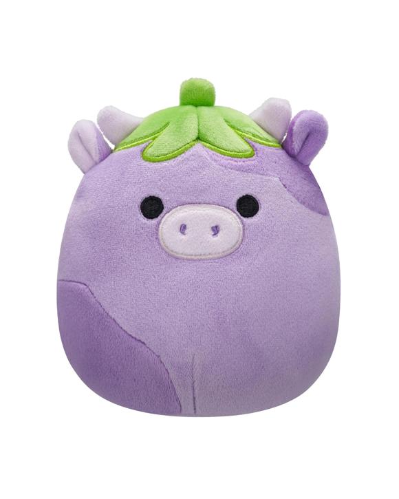 Squishmallows Frederick the Eggplant Cow 7.5 inch Plush - Purple