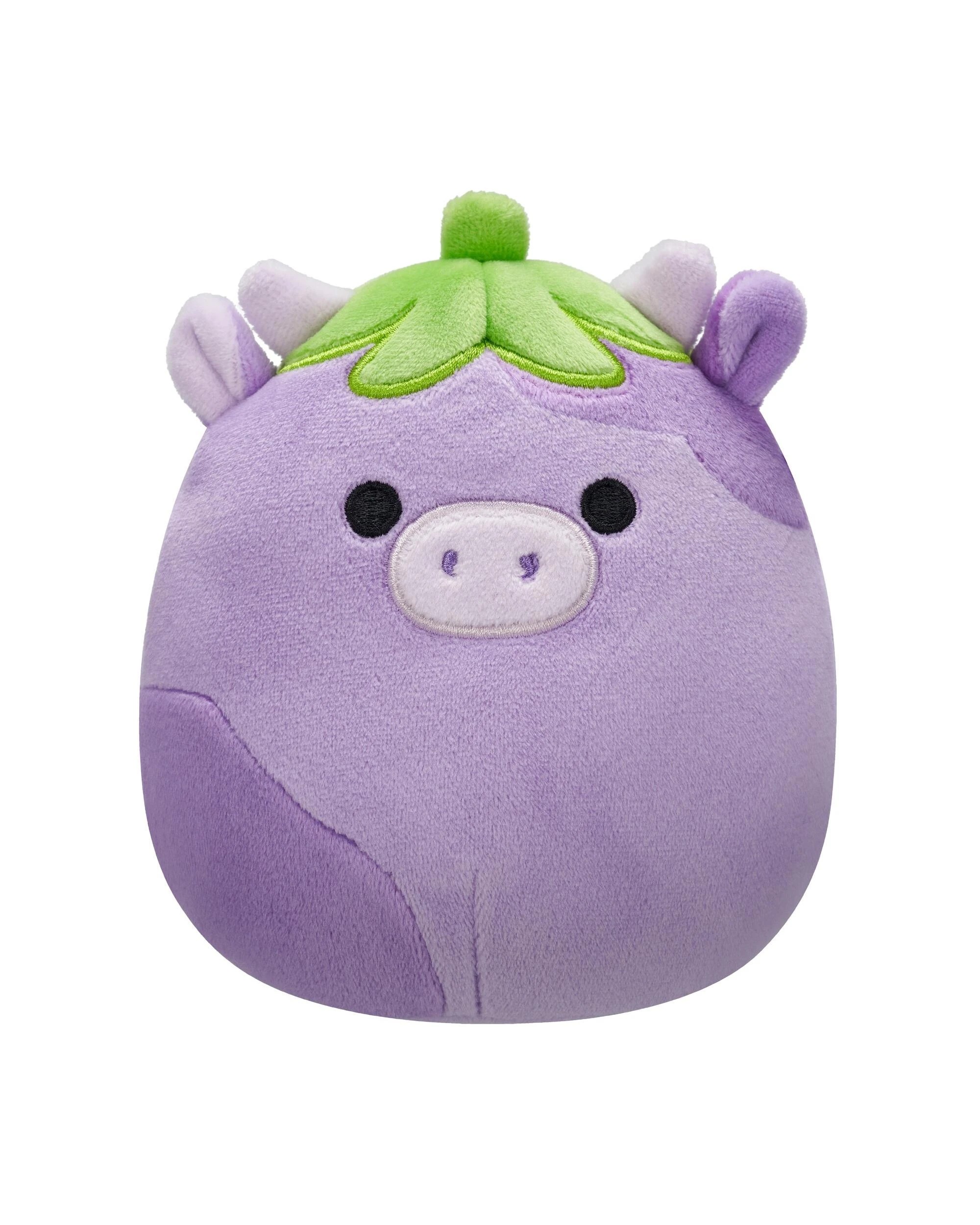 1 Squishmallows Frederick the Eggplant Cow 7.5 inch Plush - Purple, 1 of 4