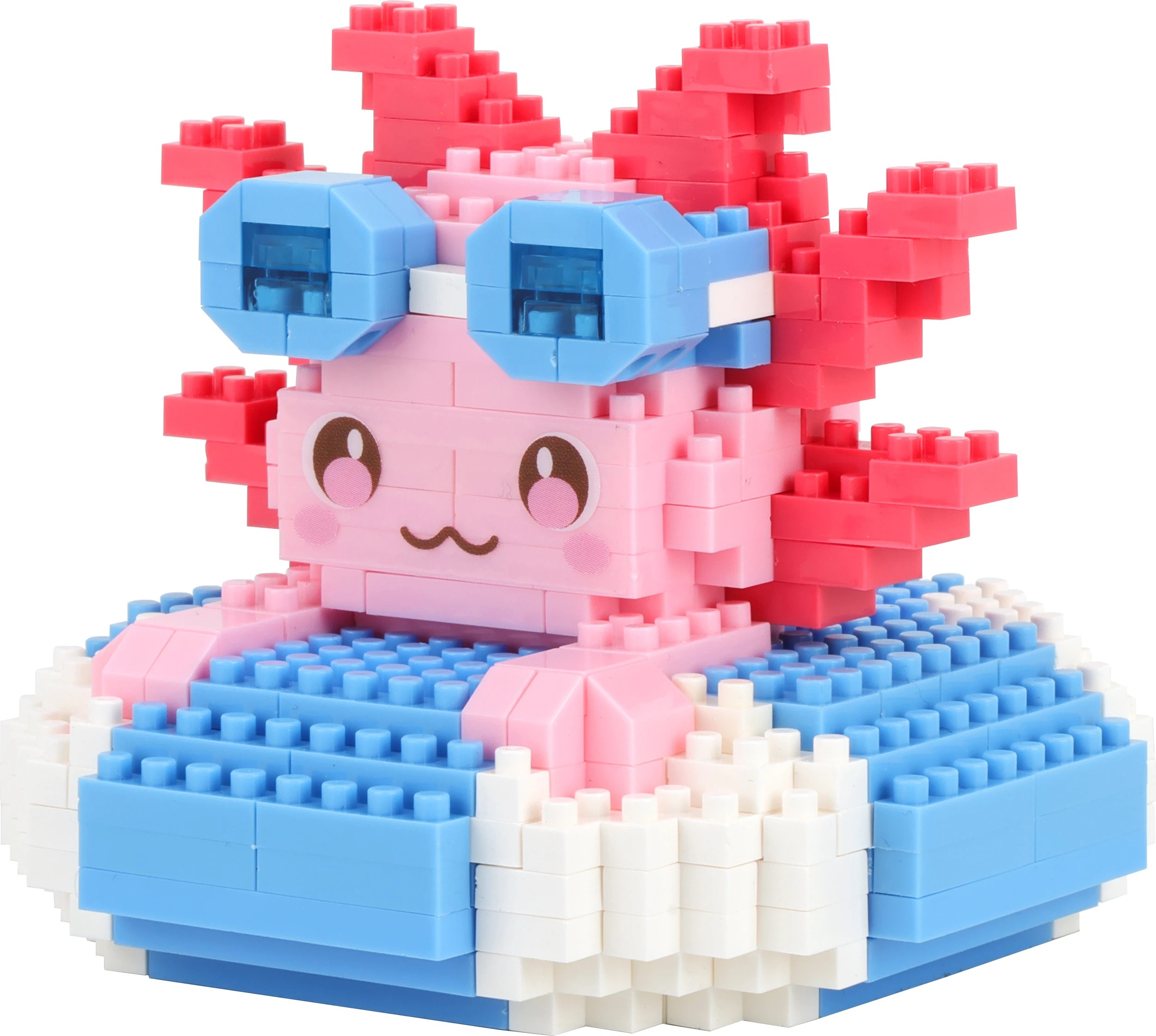 6 Mini Blocks Animal Series: Axolotl Friends - Assorted, 6 of 9