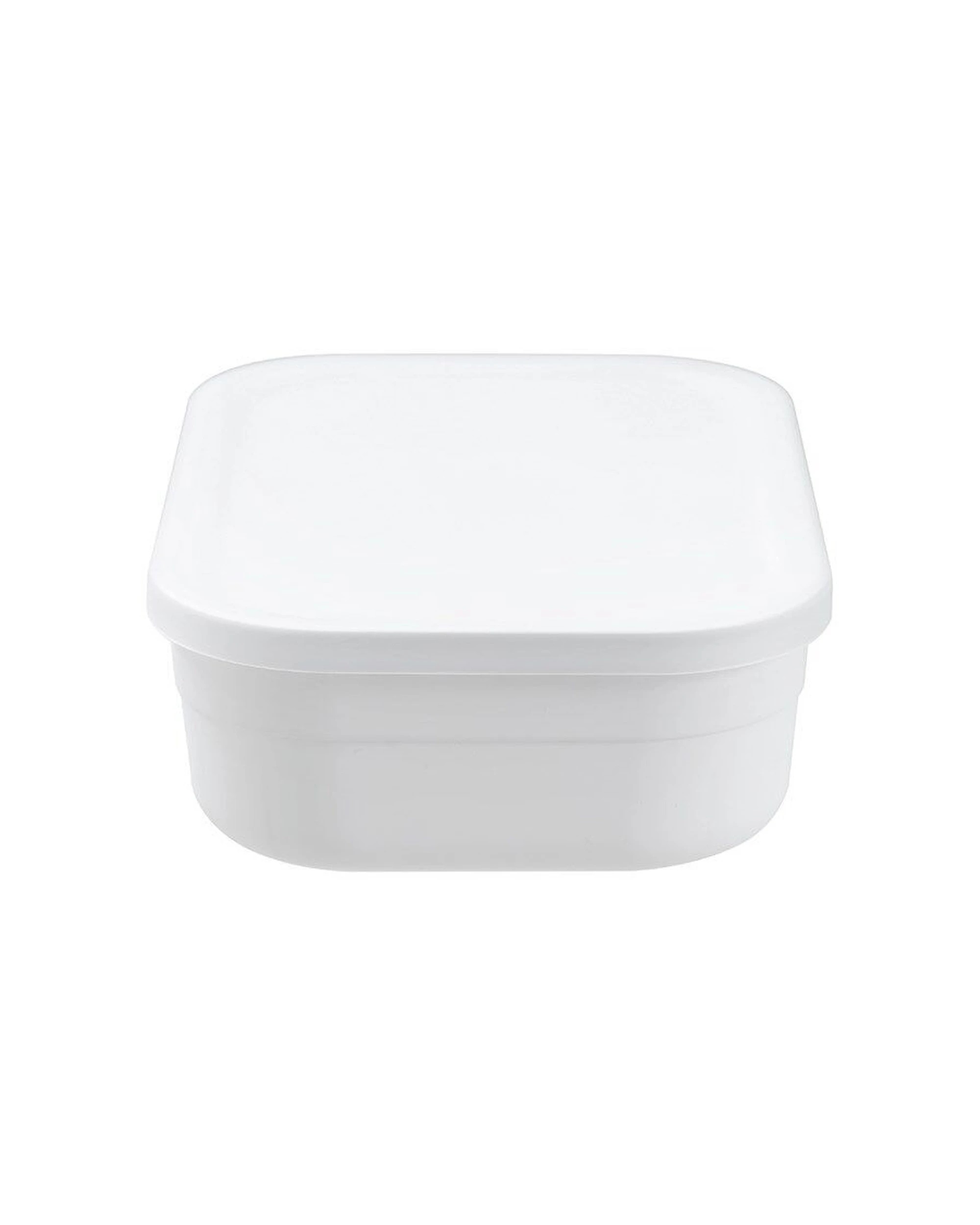 3 Boxsweden Stackable Storage Container Lidded 24.5cm 2.3L Durable Plastic
 - white, 3 of 6