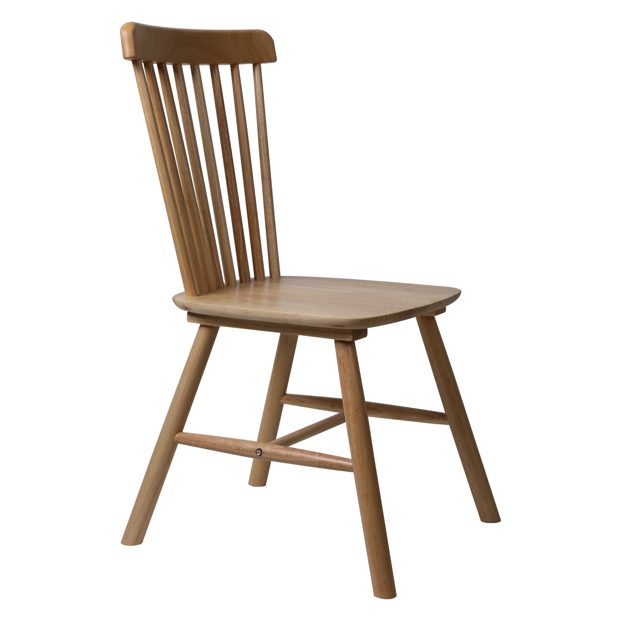 2 Levede 6x Dining Chairs Kitchen Windsor Chair Natural Wood Cafe Lounge Seat Oak, 2 of 9