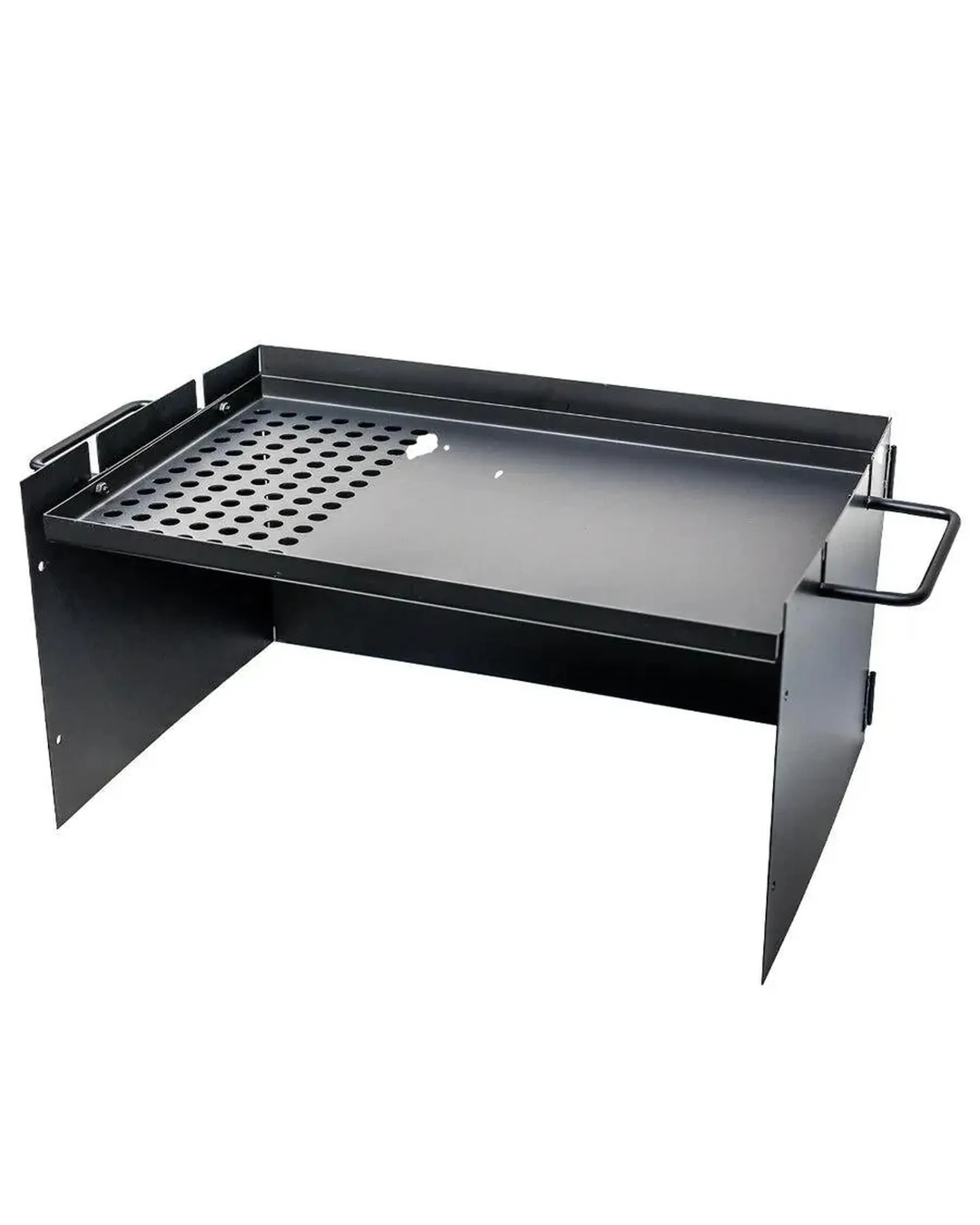 1 Flaming Coals Flat Plate Cooker with Windshield, 1 of 7