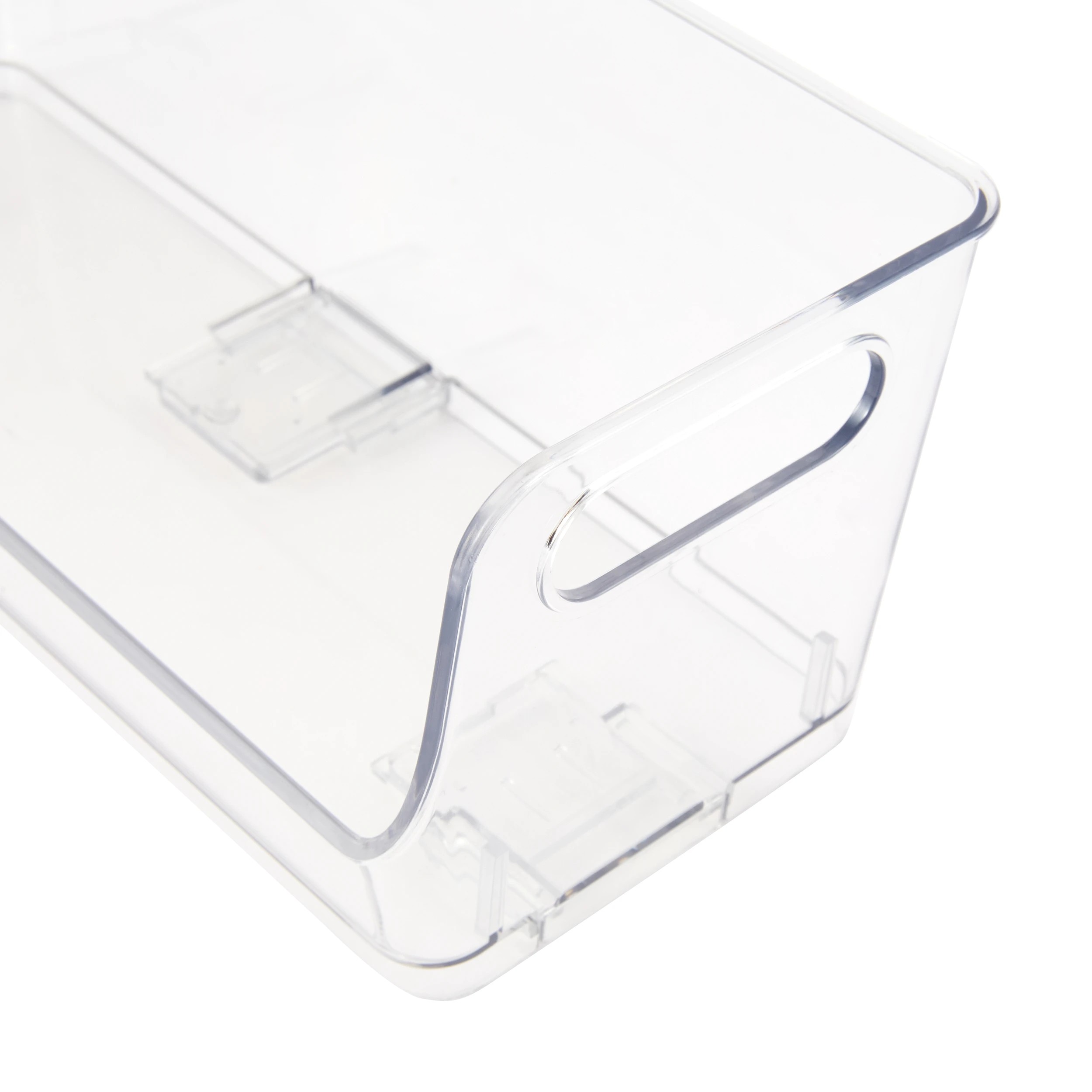 4 Small Stackable Storage Tub - Clear, 4 of 6