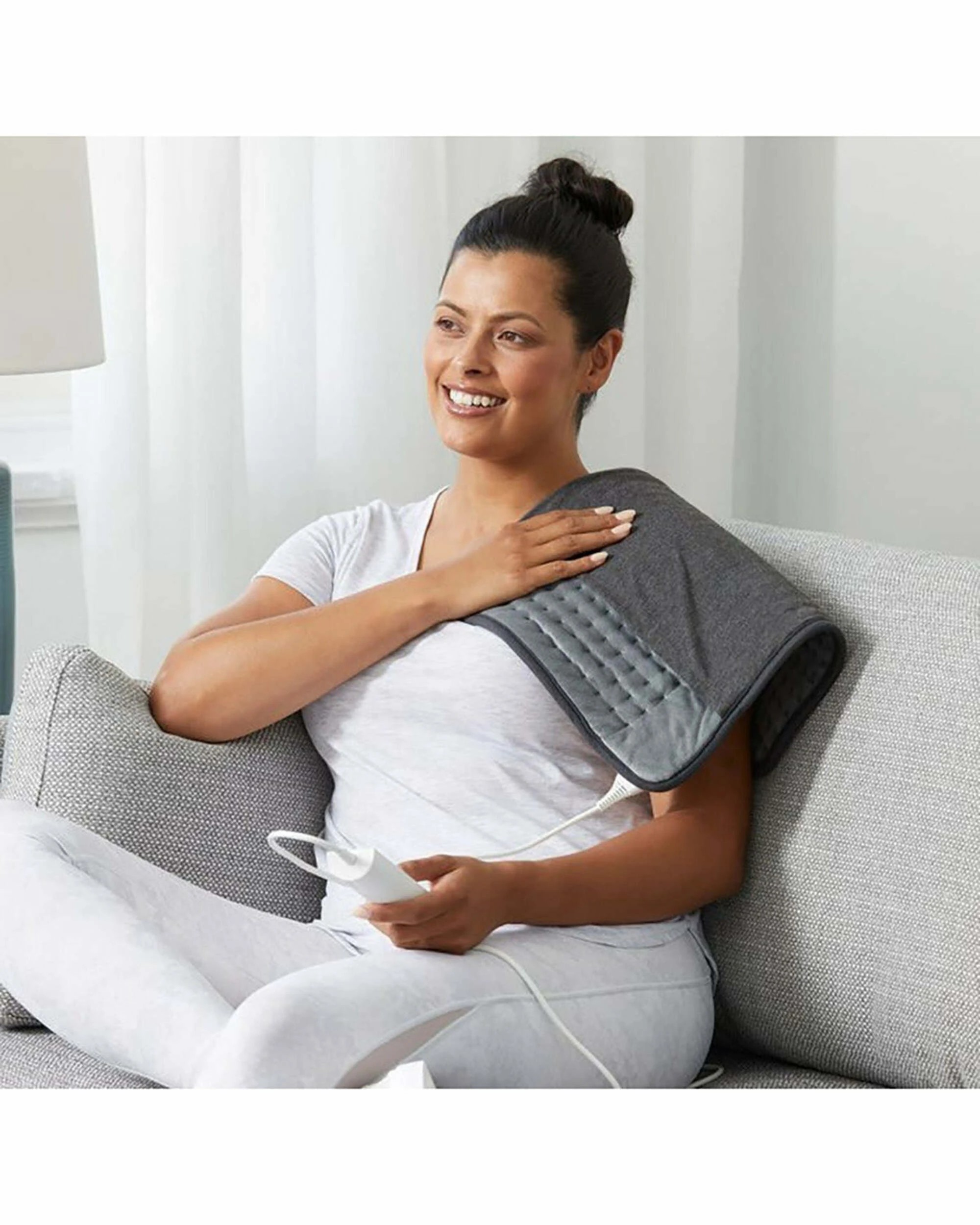 3 Sunbeam Heating Pad Multipurpose - Standard - GREY, 3 of 3