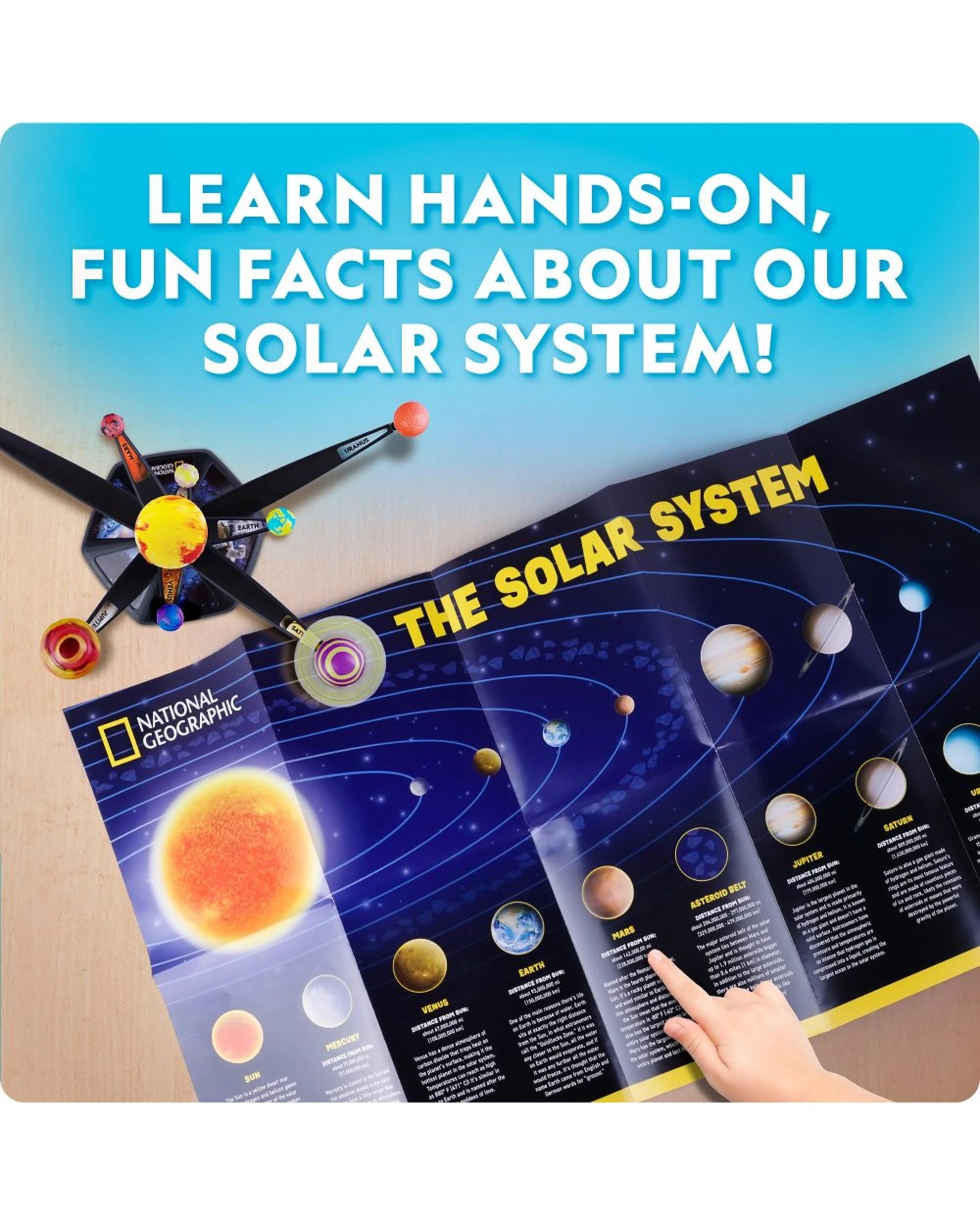 3 National Geographic Glow-in-the-Dark Solar System Activity Kit, 3 of 6