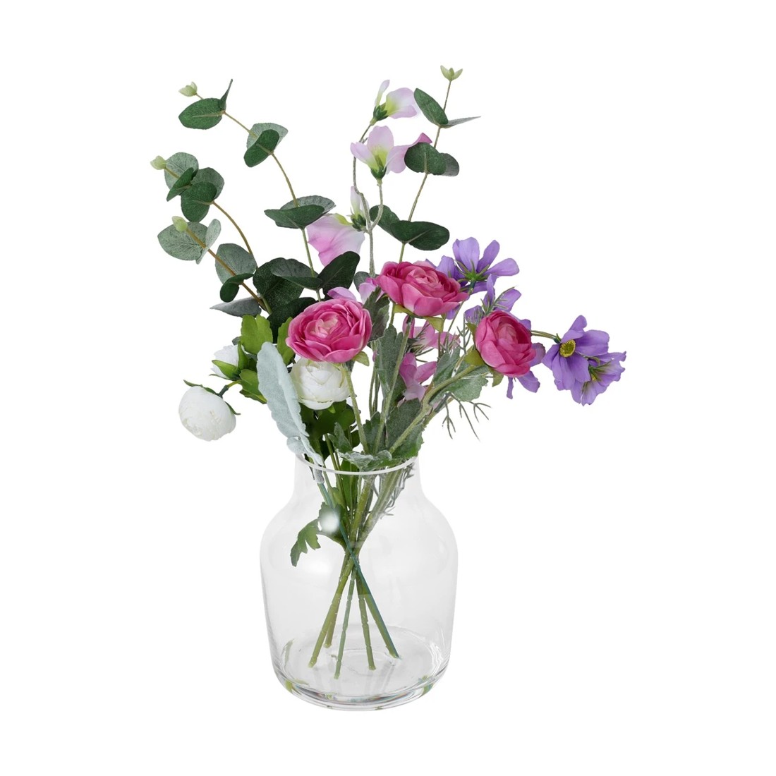 2 Artificial Mixed Flowers in Vase, 2 of 5