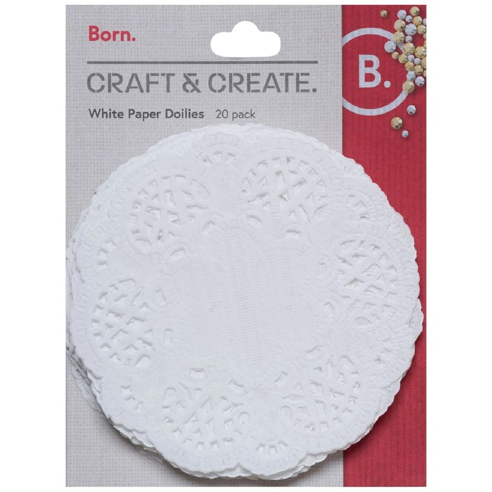 1 Born Doilies 20 Pack, 1 of 2