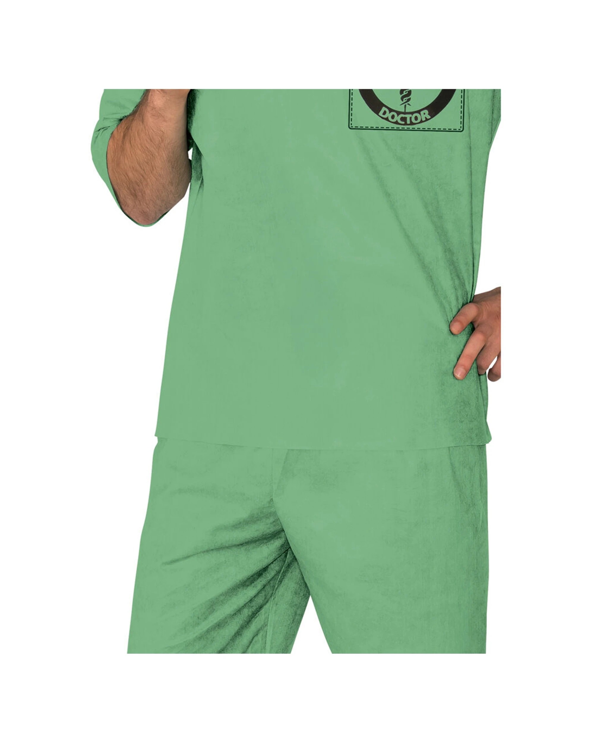 3 Rubies Doctor Opp Men's Dress Up Costume Size L - Green, 3 of 3