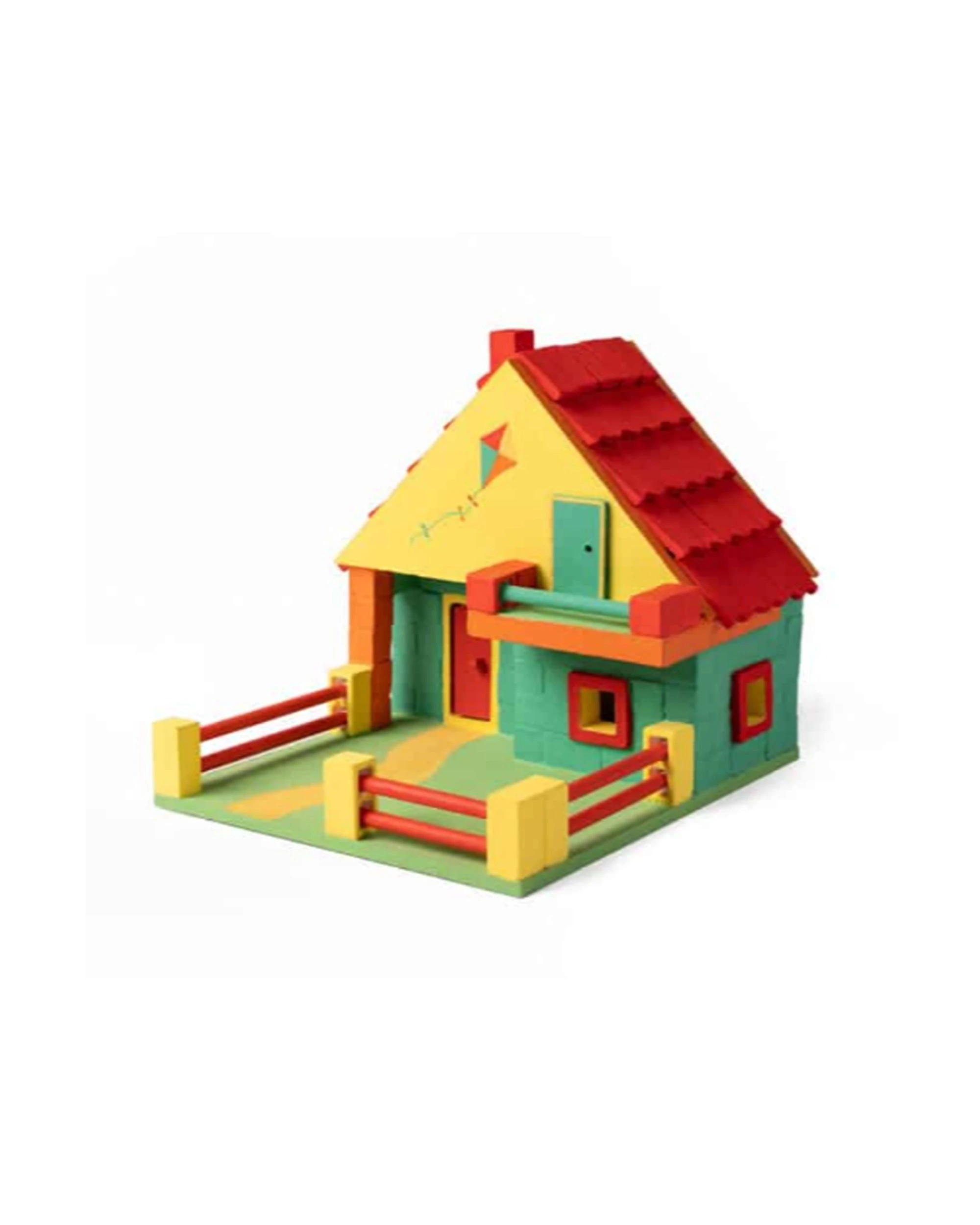 3 Bildits Cottage Building Kit 215pc Real Materials Kids Toy Set - Multi, 3 of 8