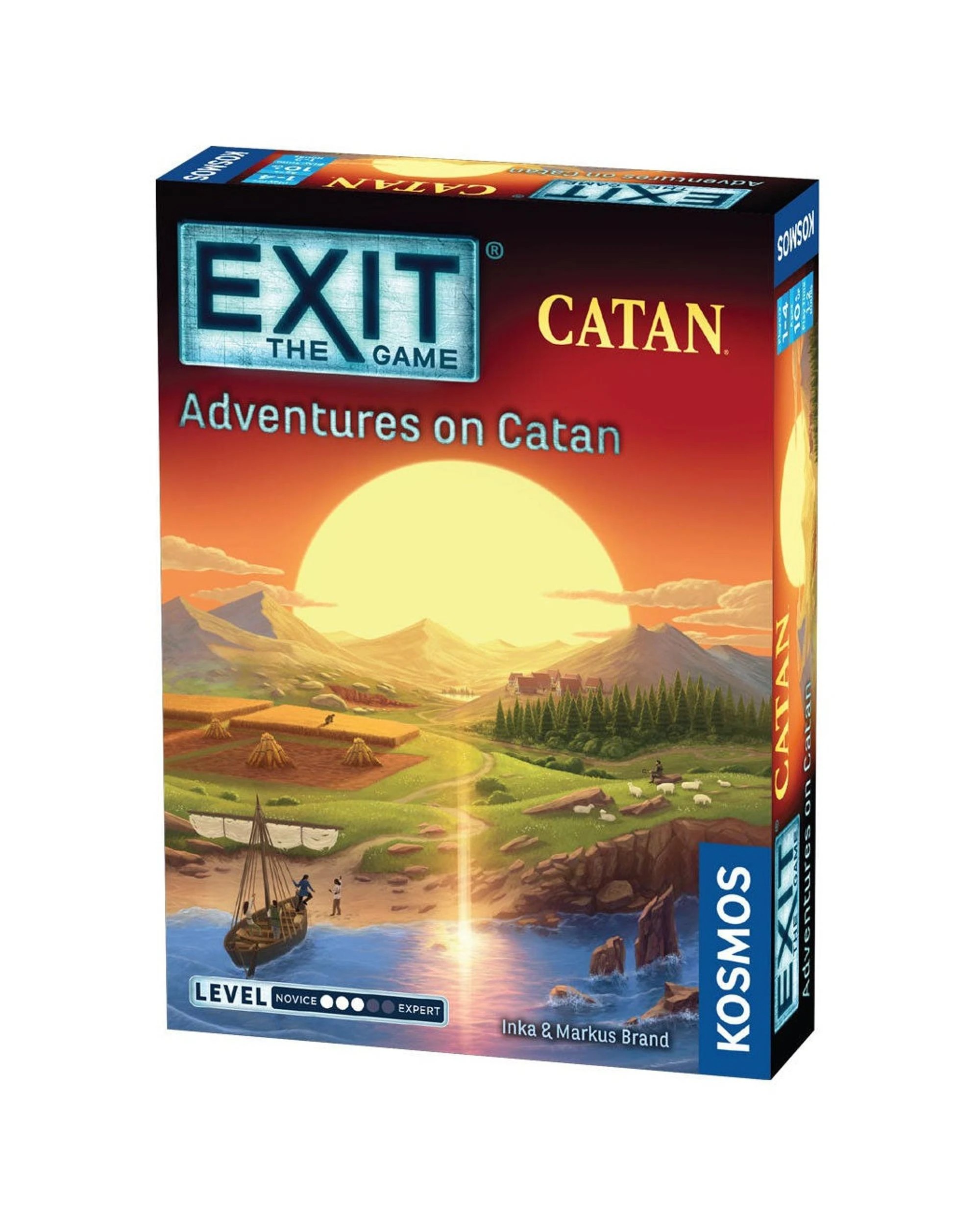 1 Exit The Game: Adventures on Catan Puzzle Game, 1 of 3