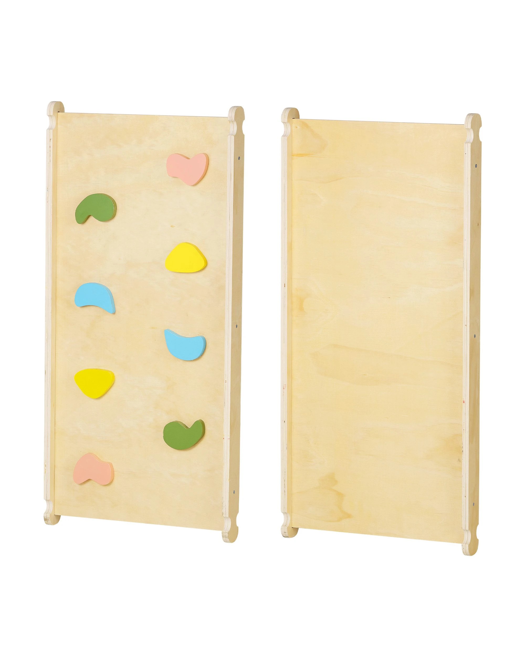 4 PlayPals 7-In-1 Pikler Triangle Set Toddler Wood Climb Play Set w/ Easy-Grip Handles, 4 of 9