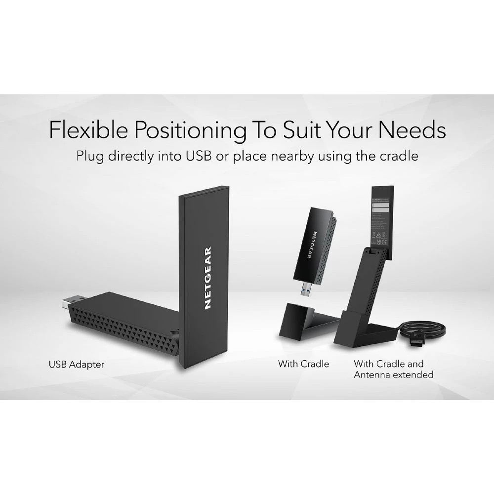 6 NETGEAR Nighthawk AXE3000 WiFi 6E USB 3.0 Adapater, 6 of 8