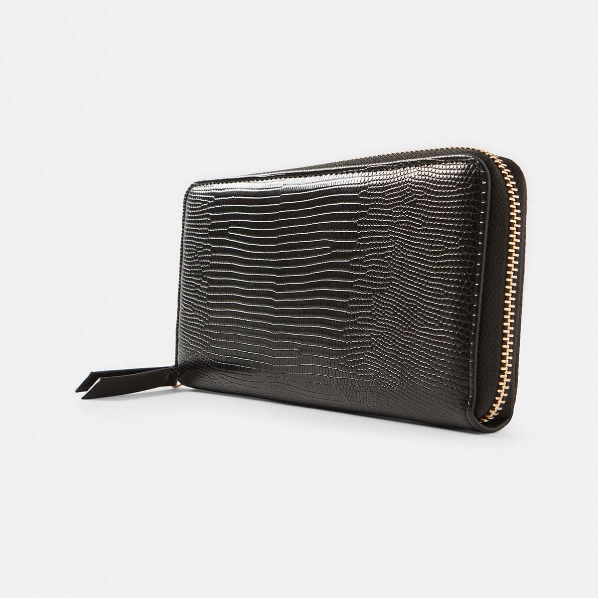 2 Large Zip Purse Black, 2 of 4