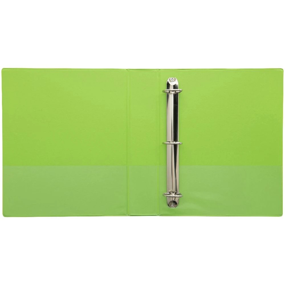 4 J.Burrows Insert Binder A4 3 D-Ring 38mm Green, 4 of 6