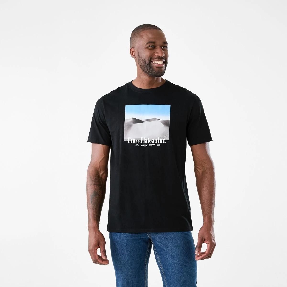 1 Print T-shirt Black, 1 of 5