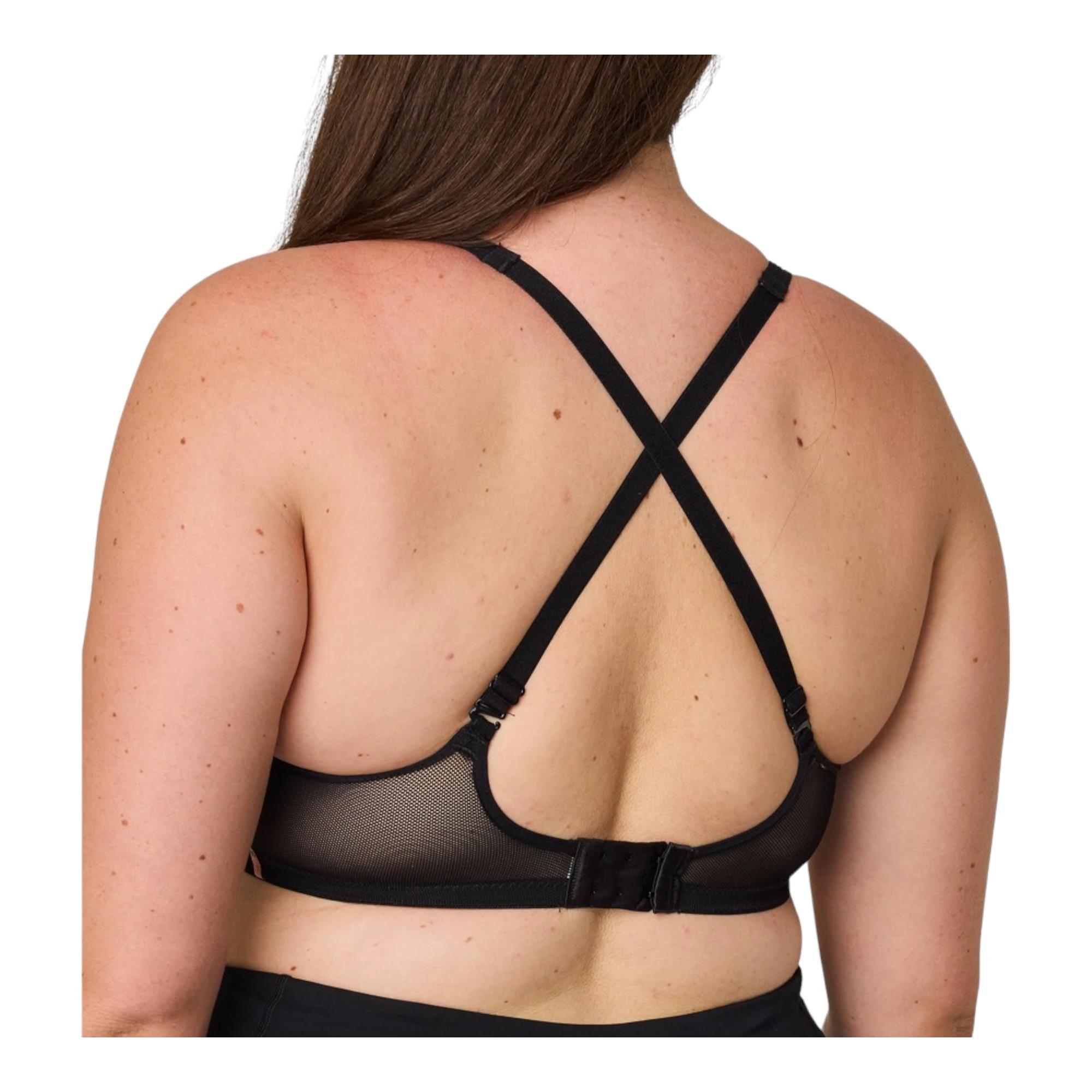 5 Be By Berlei Womens Non-Contour High Impact Sports Bra Black BLACK, 5 of 5