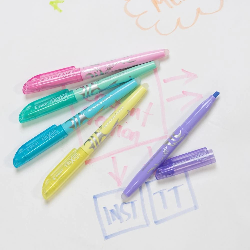 3 PILOT Frixion Erasable Highlighter Pastel Soft Pink, 3 of 3