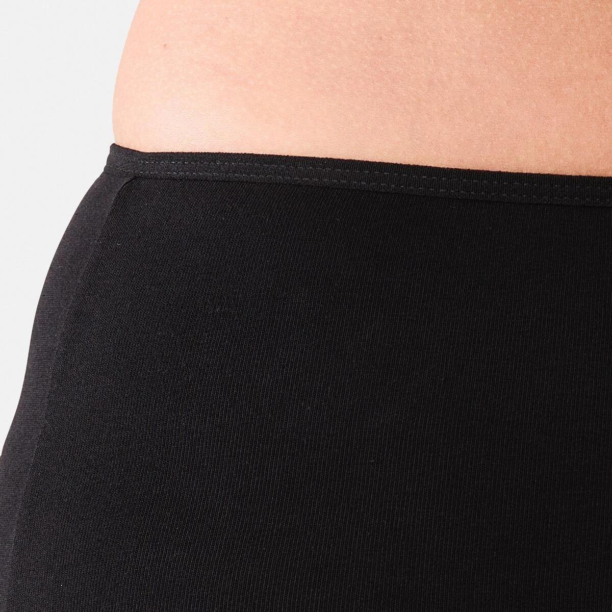 6 5 Pack Cotton Stretch Full Briefs BLACK, 6 of 6