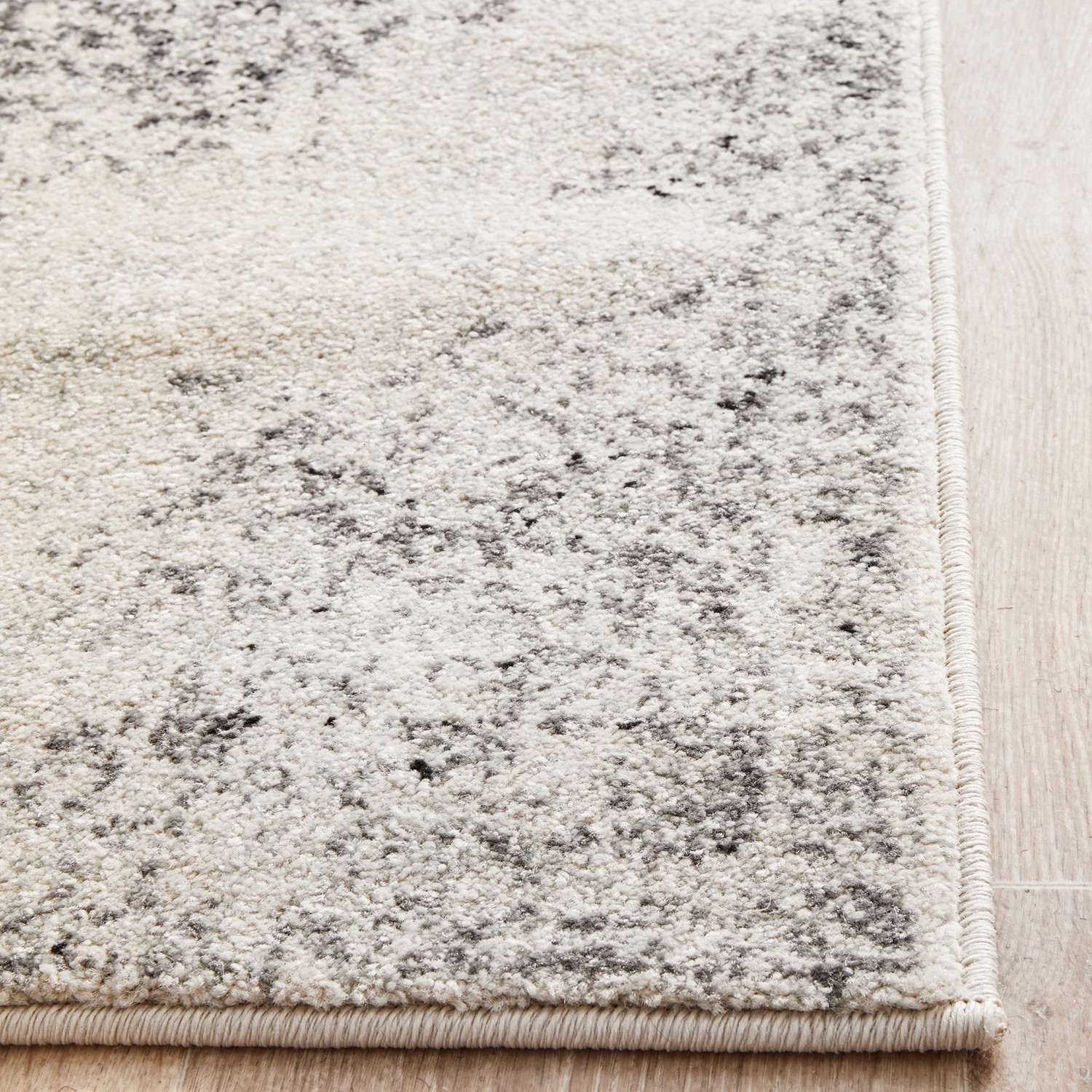 3 Common Ground Rugs Lustre Rita 300x80cm Runner - Medium Pet Friendly Rug - Silver, 3 of 5
