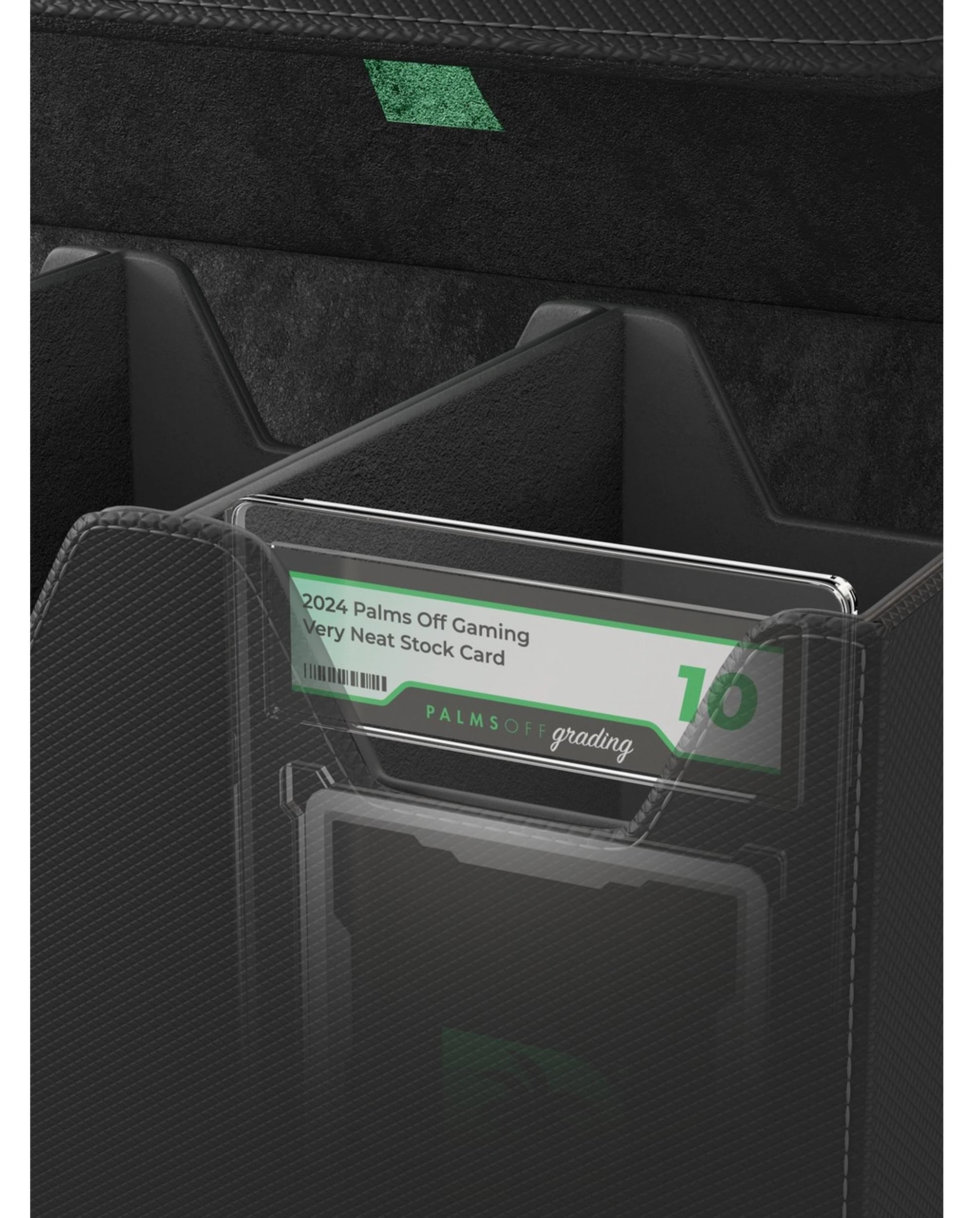 5 Palms Off Gaming Collector's Series Graded Card Storage Case Large - Black, 5 of 8