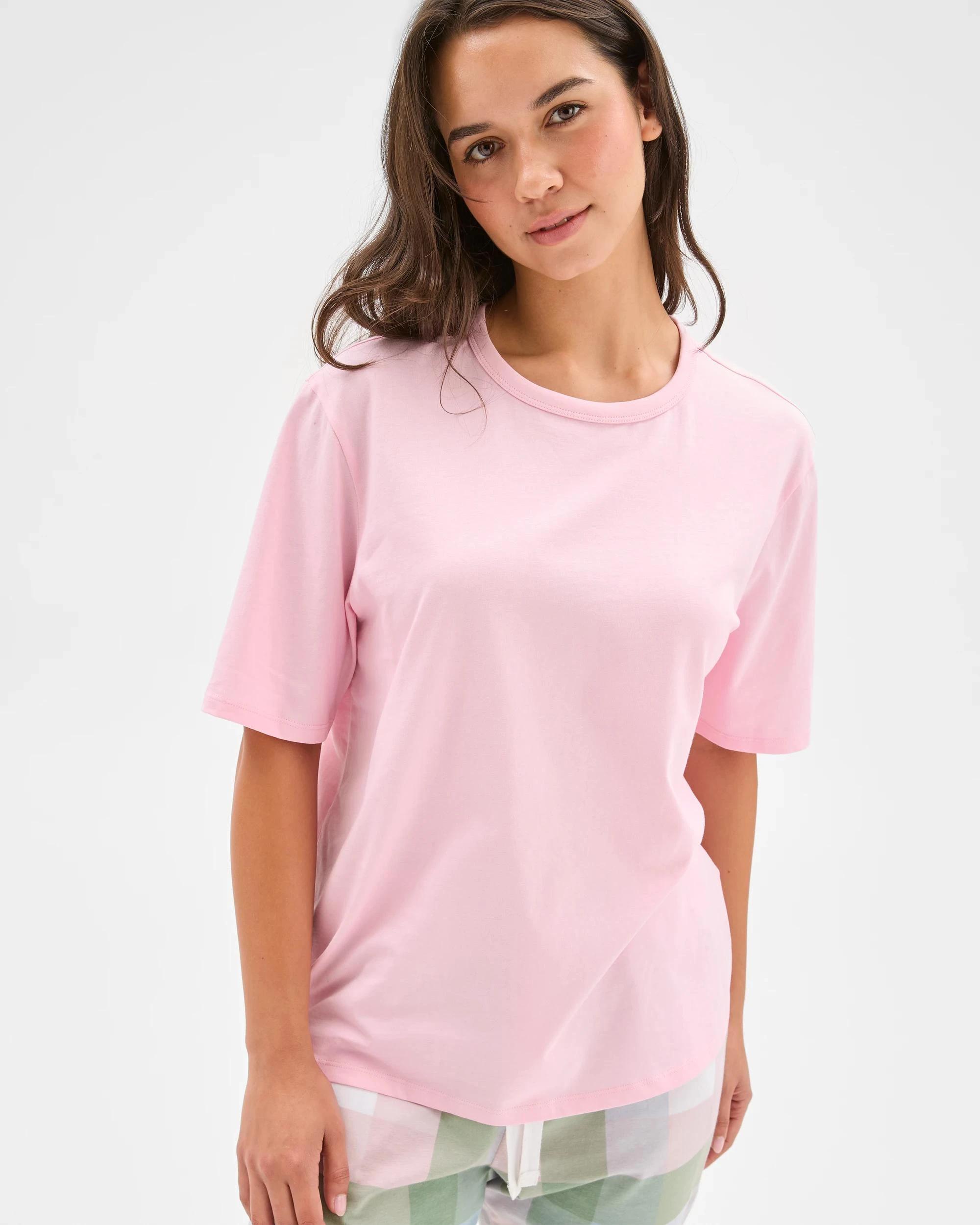 2 Target Woman Australian Cotton Sleep Core T-Shirt FAIRYTALE PINK, 2 of 6