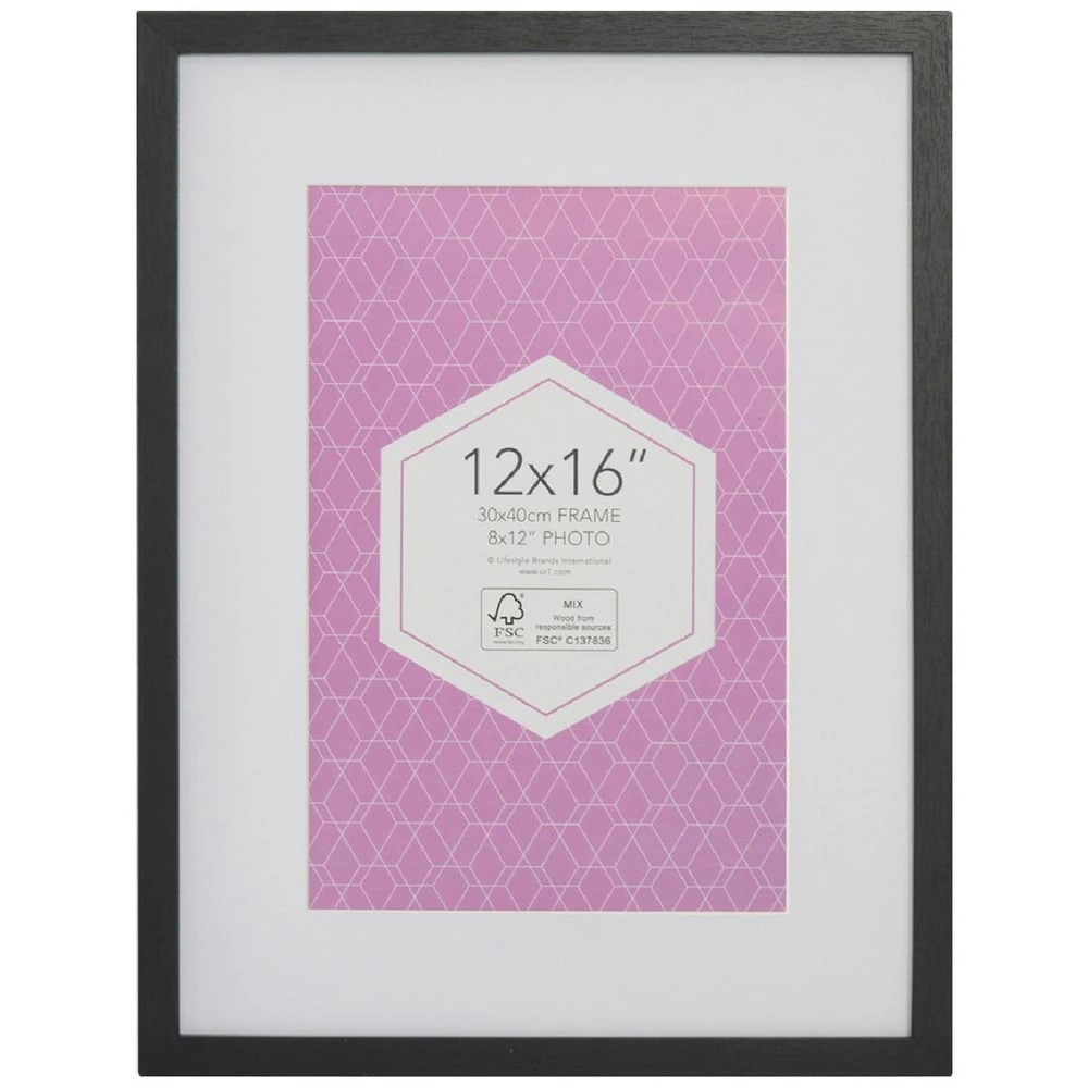 1 Promenade 12x16" Frame Black, 1 of 4