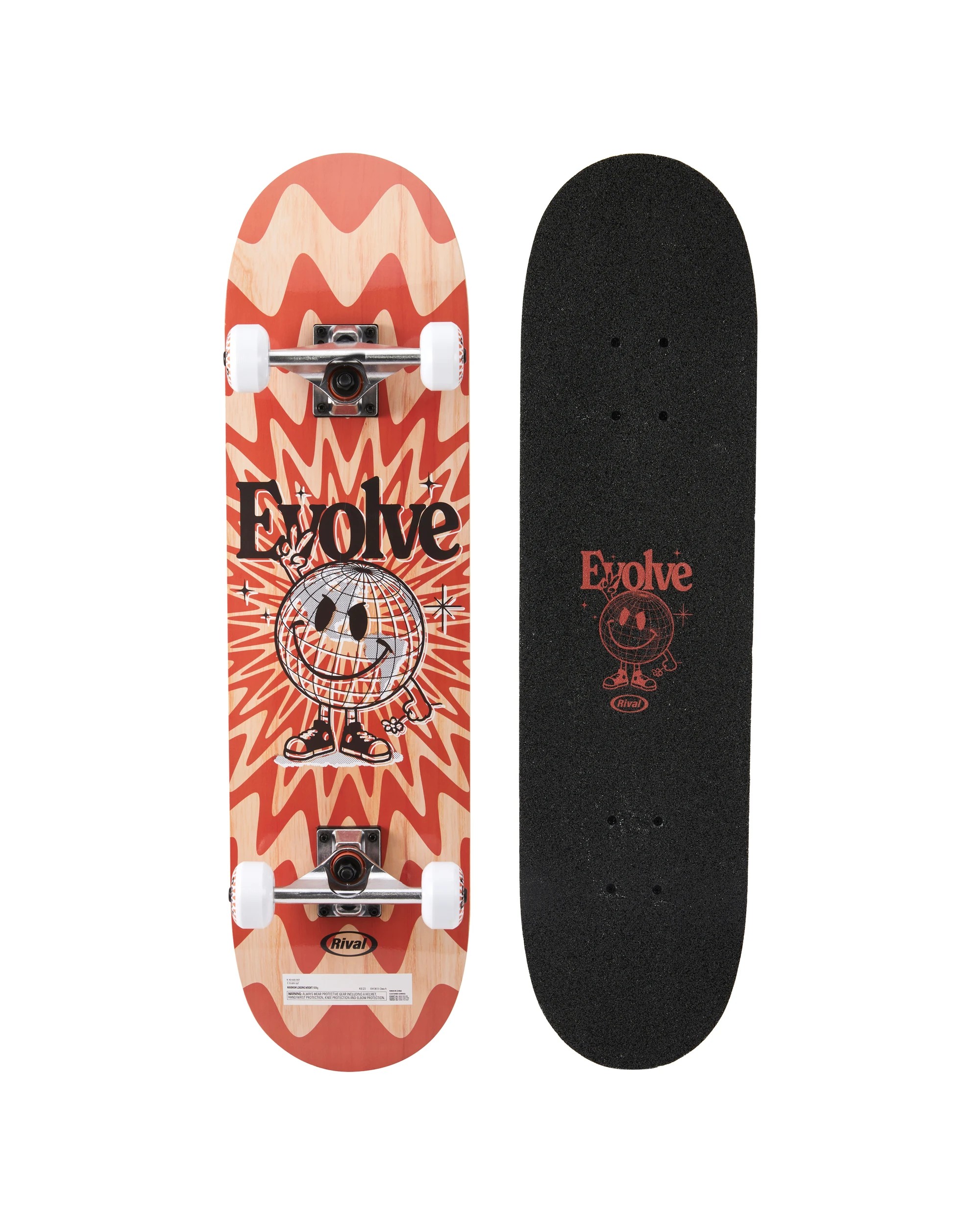 1 31in. Street Skateboard, 1 of 6