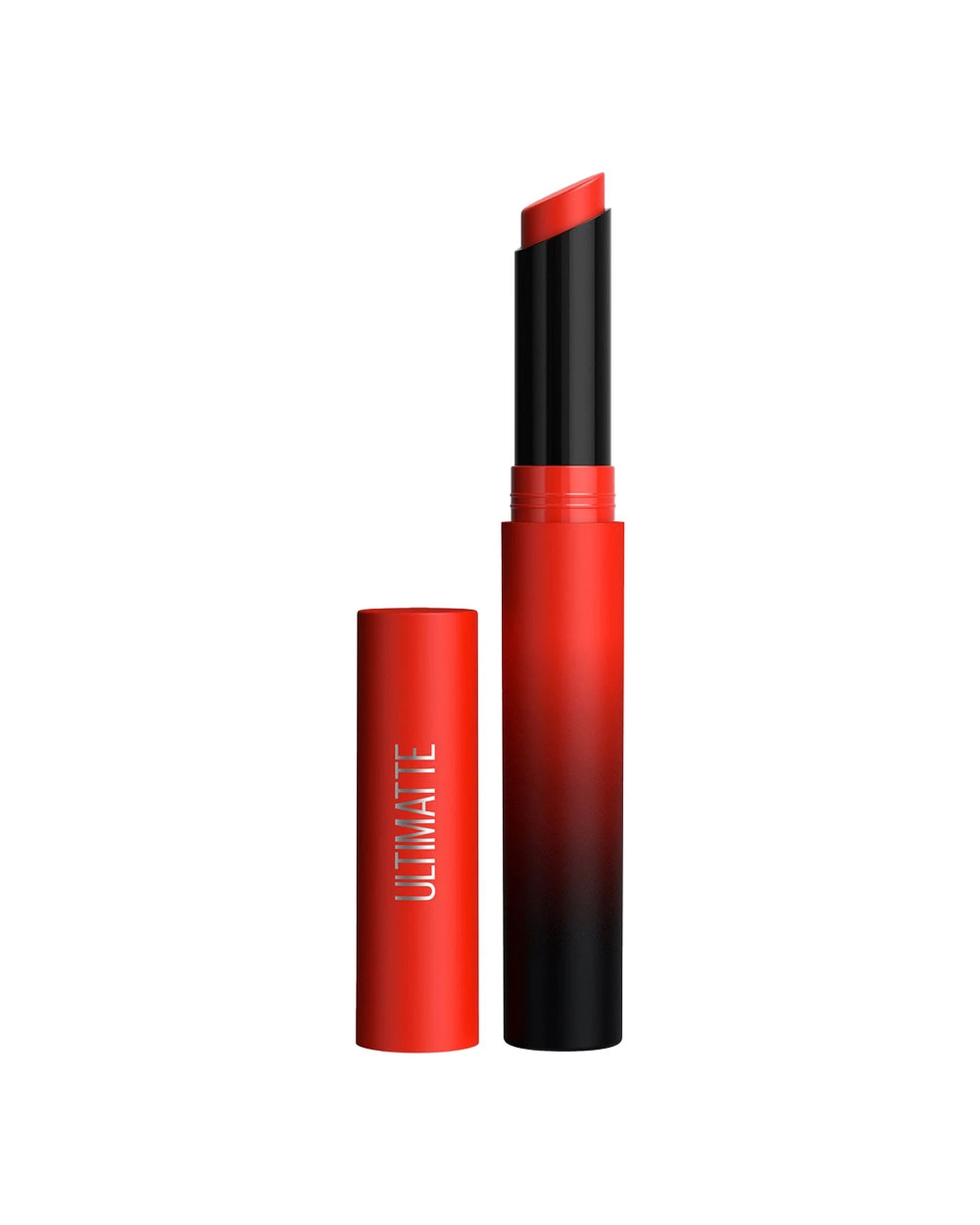 1 Maybelline Color Sensational Ultimatte Slim Matte Lipstick 1.7g 299 More Scarlet, 1 of 2