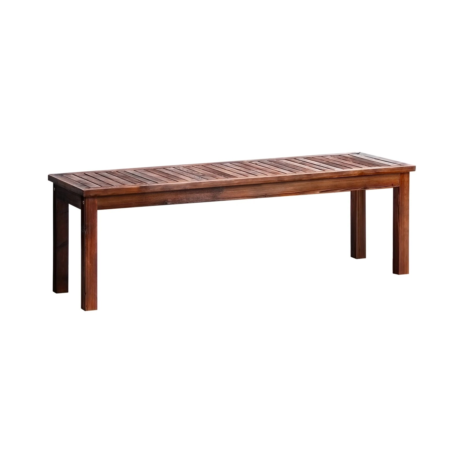 1 Livsip 150cm Garden Bench Outdoor Slatted Seat
 - Charcoal, 1 of 9