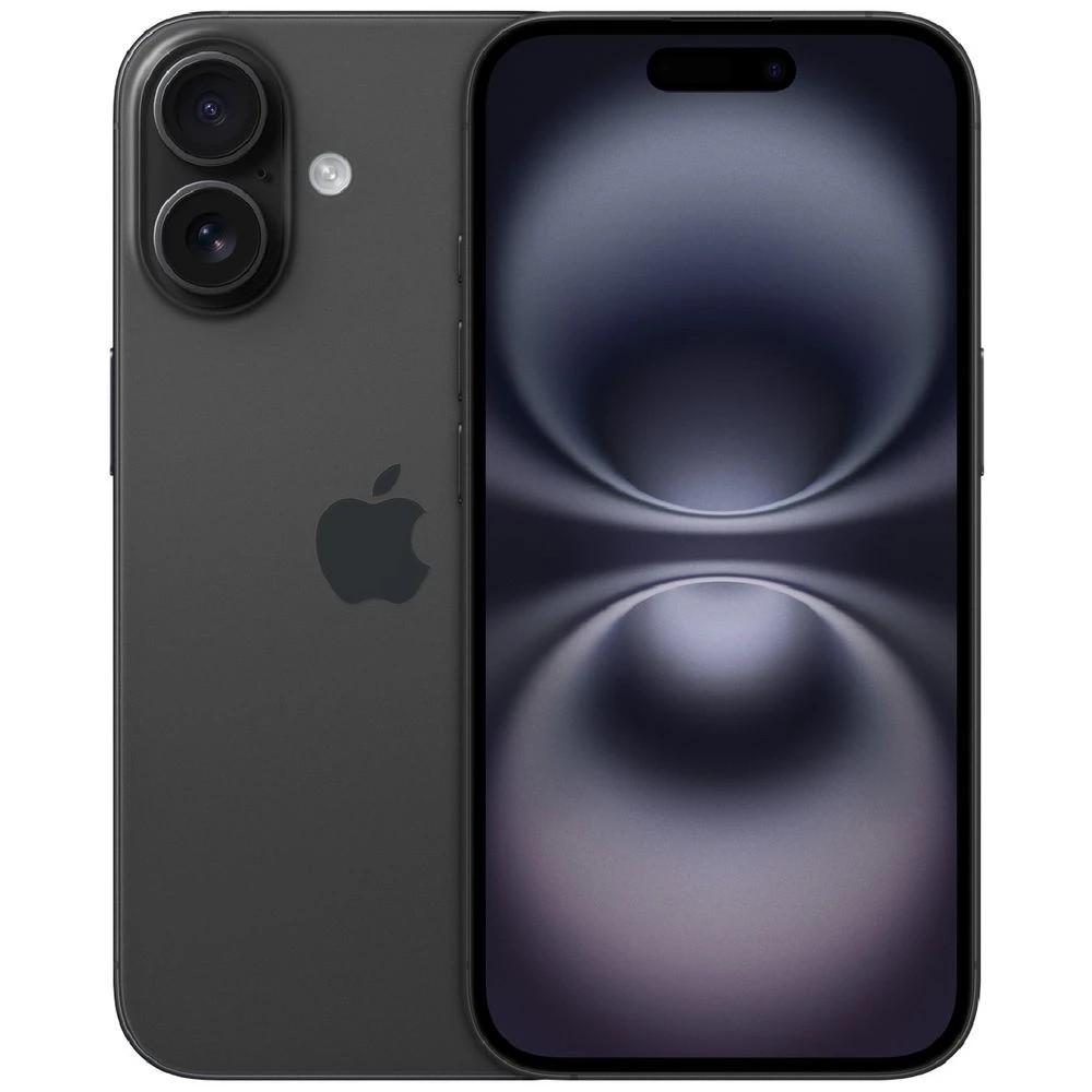 1 iPhone 16 128GB Black, 1 of 8