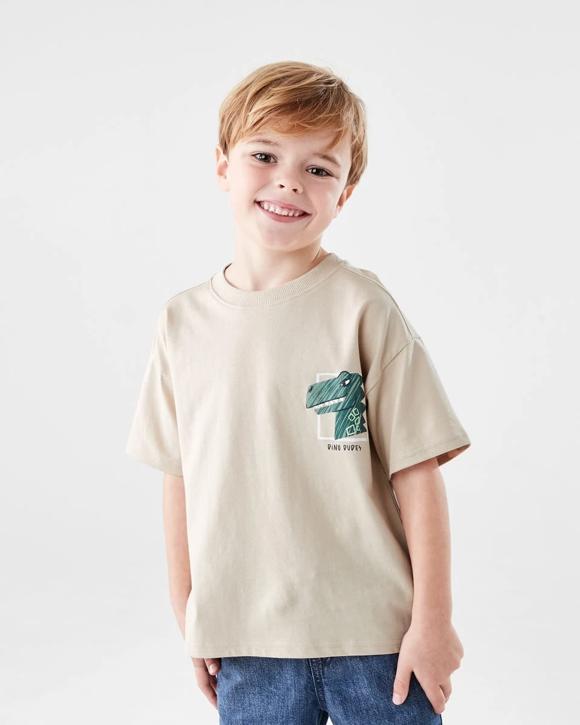 Short Sleeve Oversized Print T-shirt