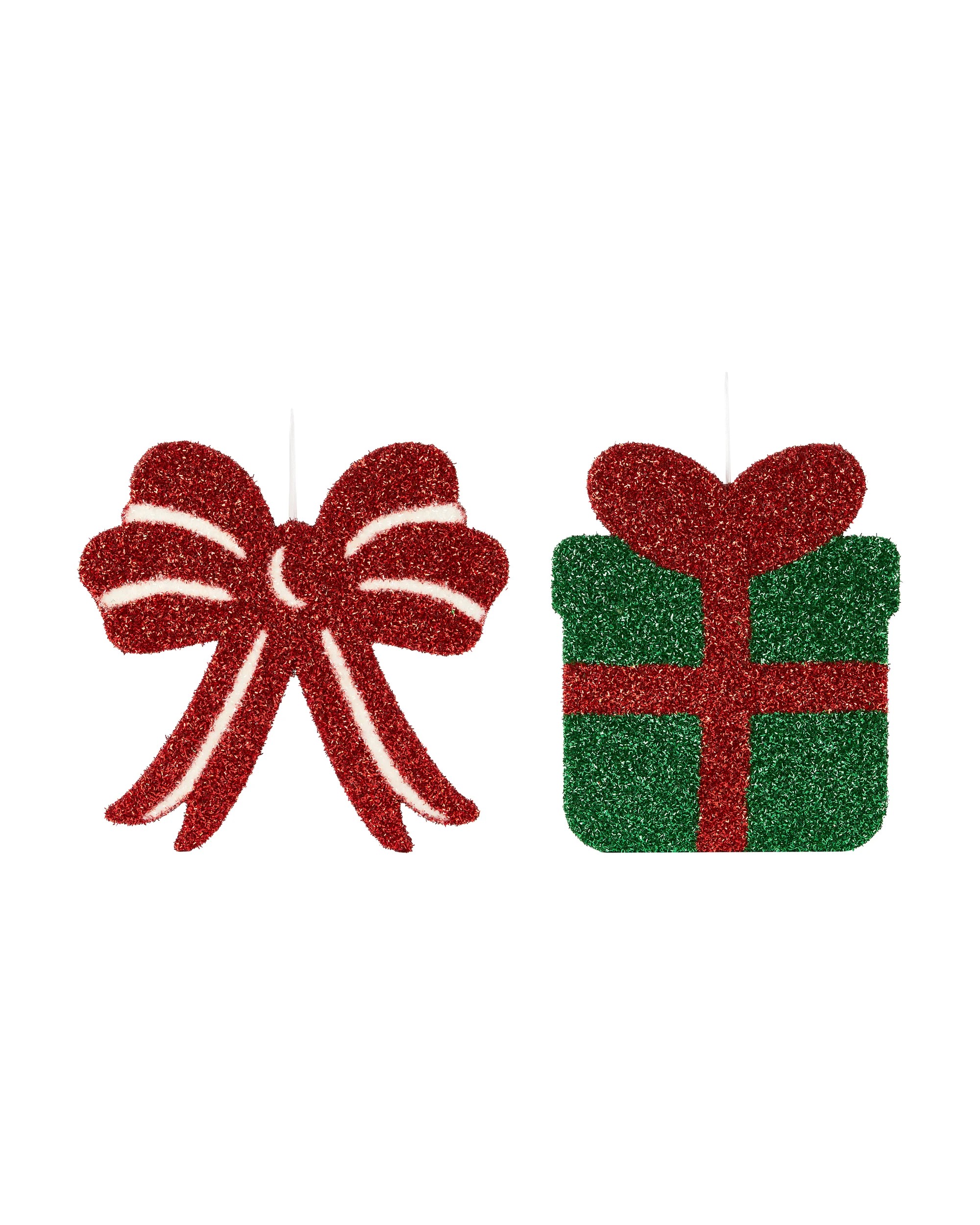 1 Large Tinsel Decoration - Assorted, 1 of 6