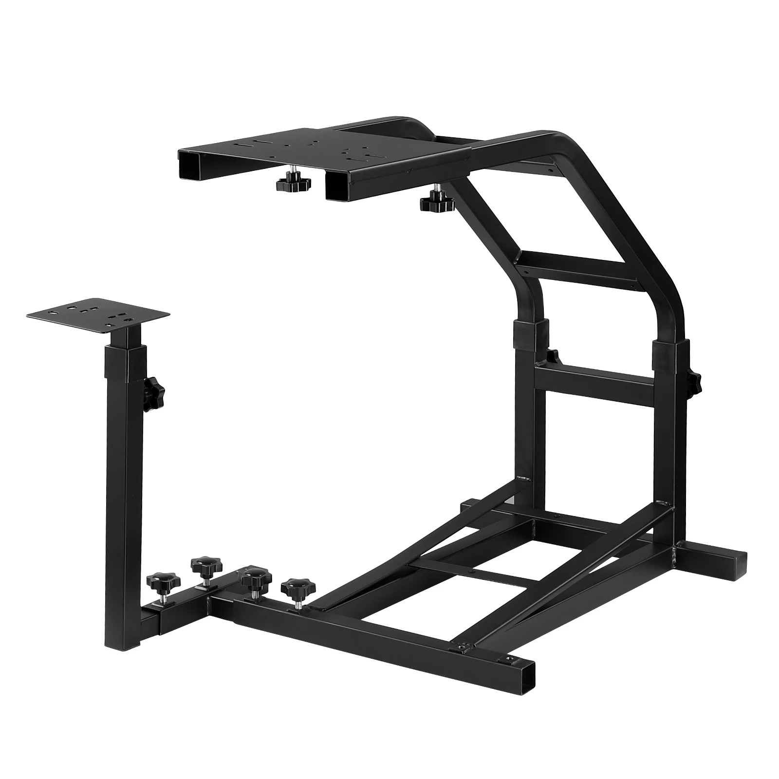 4 Ausway Adjustable Gaming Racing Simulator Steering Wheel Stand for PS2 PS3 Xbox Logitech G25, 4 of 6