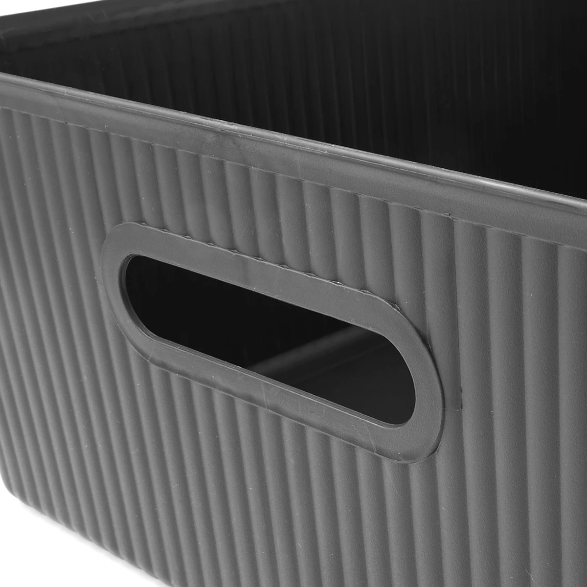 6 19L Ribbed Container - Black, 6 of 10