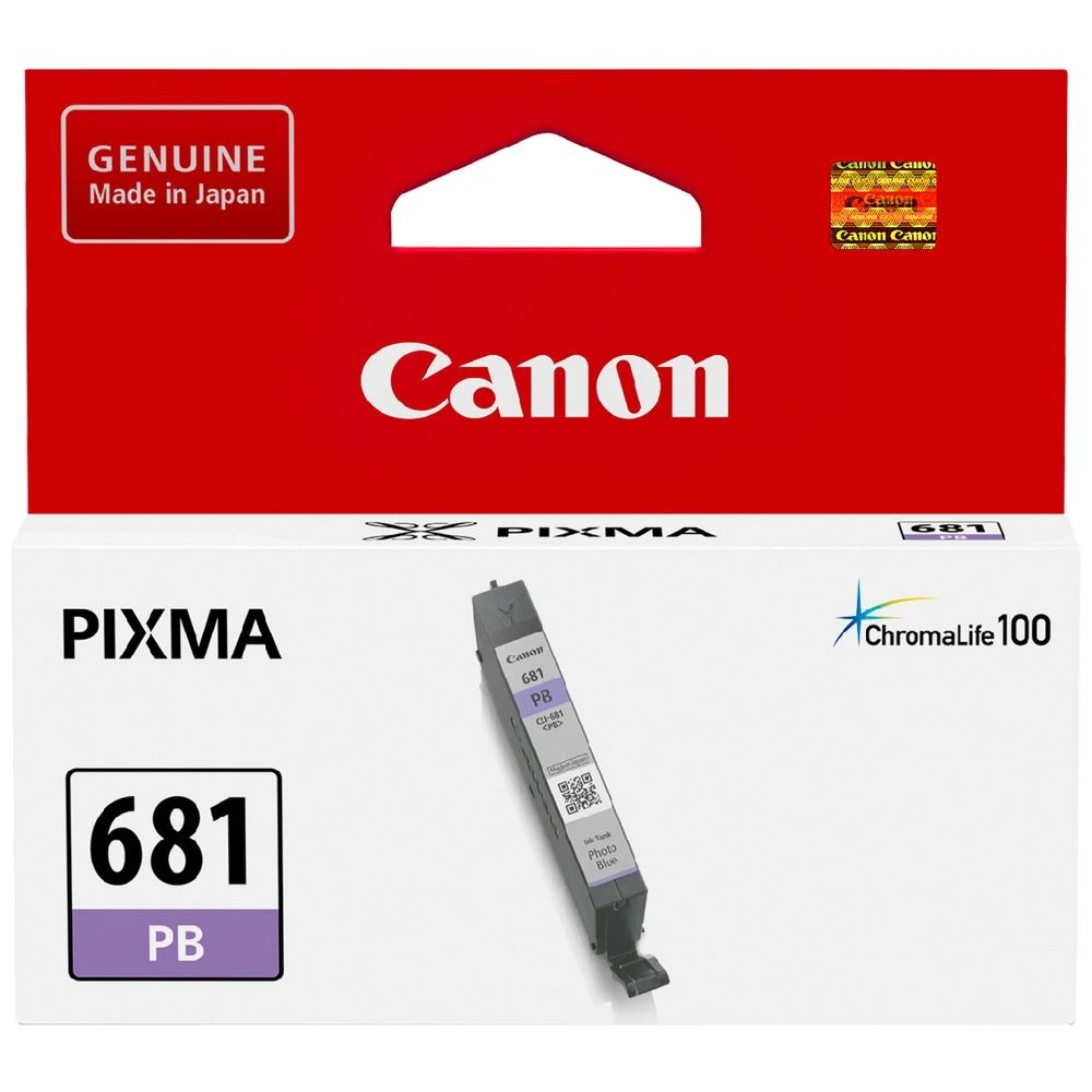 1 Canon CLI 681 Ink Cartridge Photo Blue, 1 of 4
