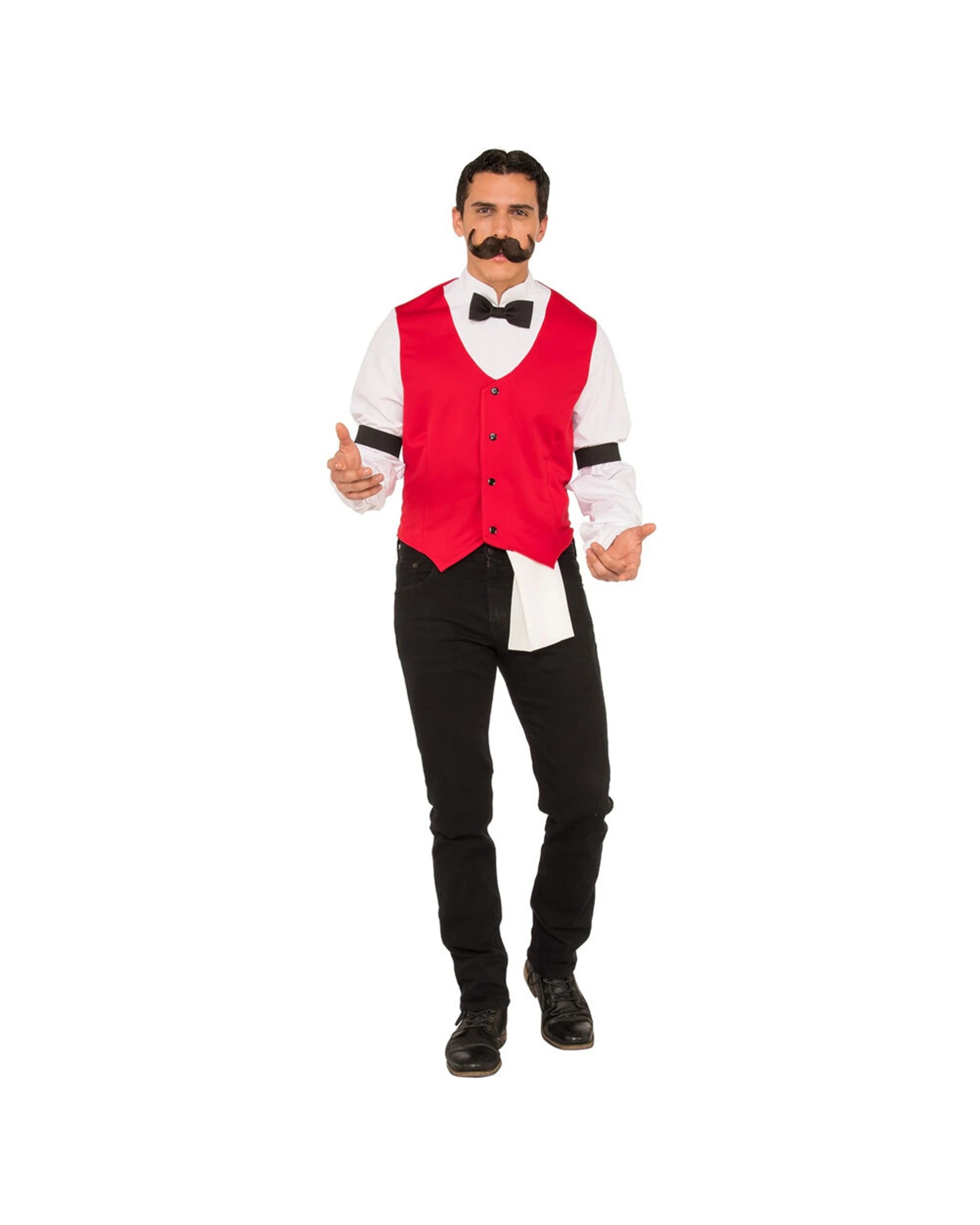 1 Rubies Bartender Adults Dress Up Costume Size XL - Multi, 1 of 3