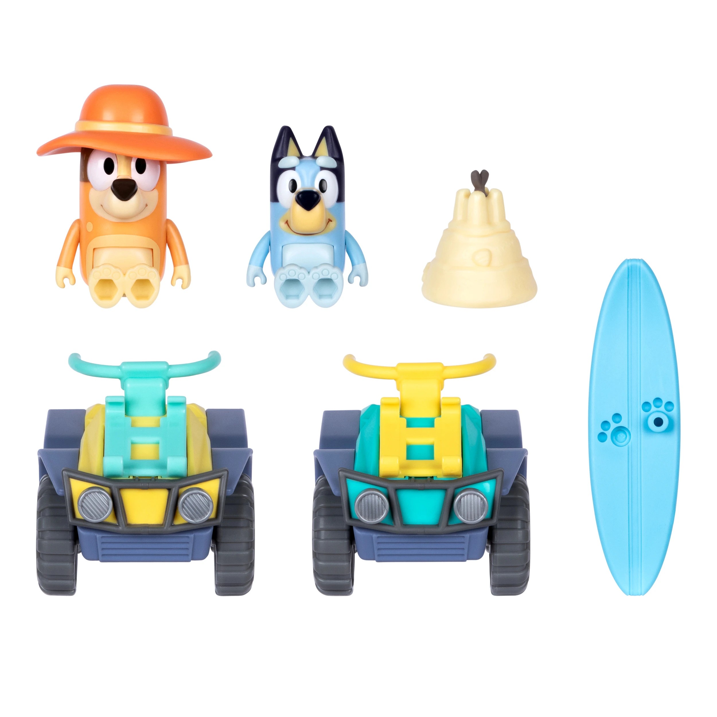 4 Bluey Vehicle Set - Multi, 4 of 4