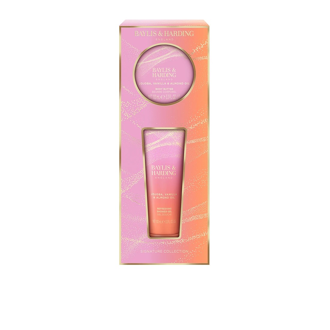 1 Baylis & Harding 2 Piece Signature Collection - Jojoba, Vanilla and Almond Oil, 1 of 4