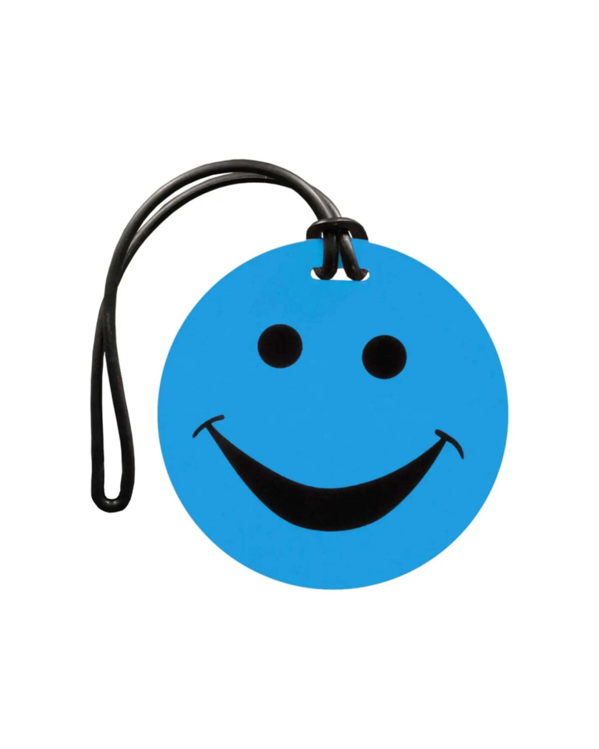 1 Tosca Smiley Suitcase Tag 9x9cm Luggage Identifier Travel Accessory - Red, 1 of 1