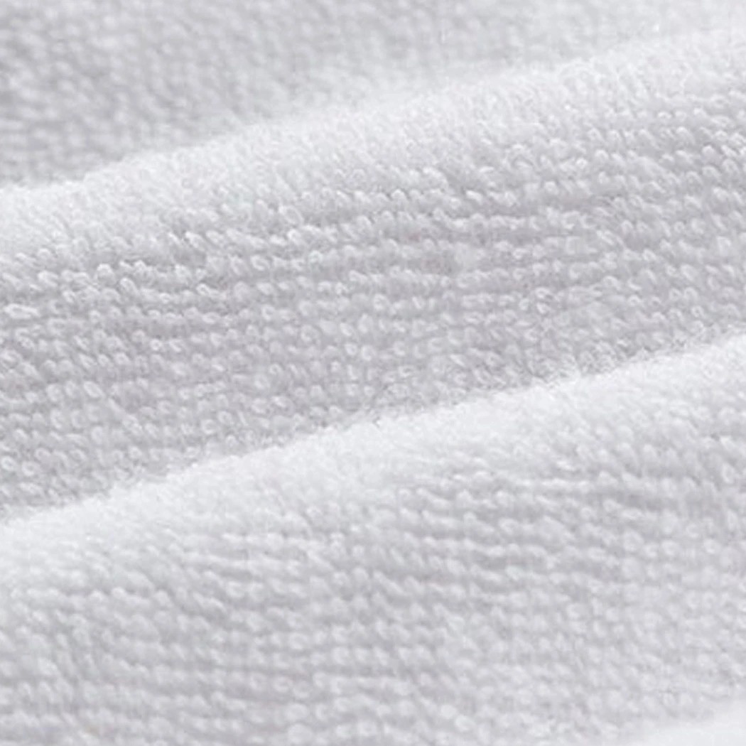 4 Dreamz Terry Cotton Fyllt Fitted Waterproof Mattress Protector - Double Bed, 4 of 8