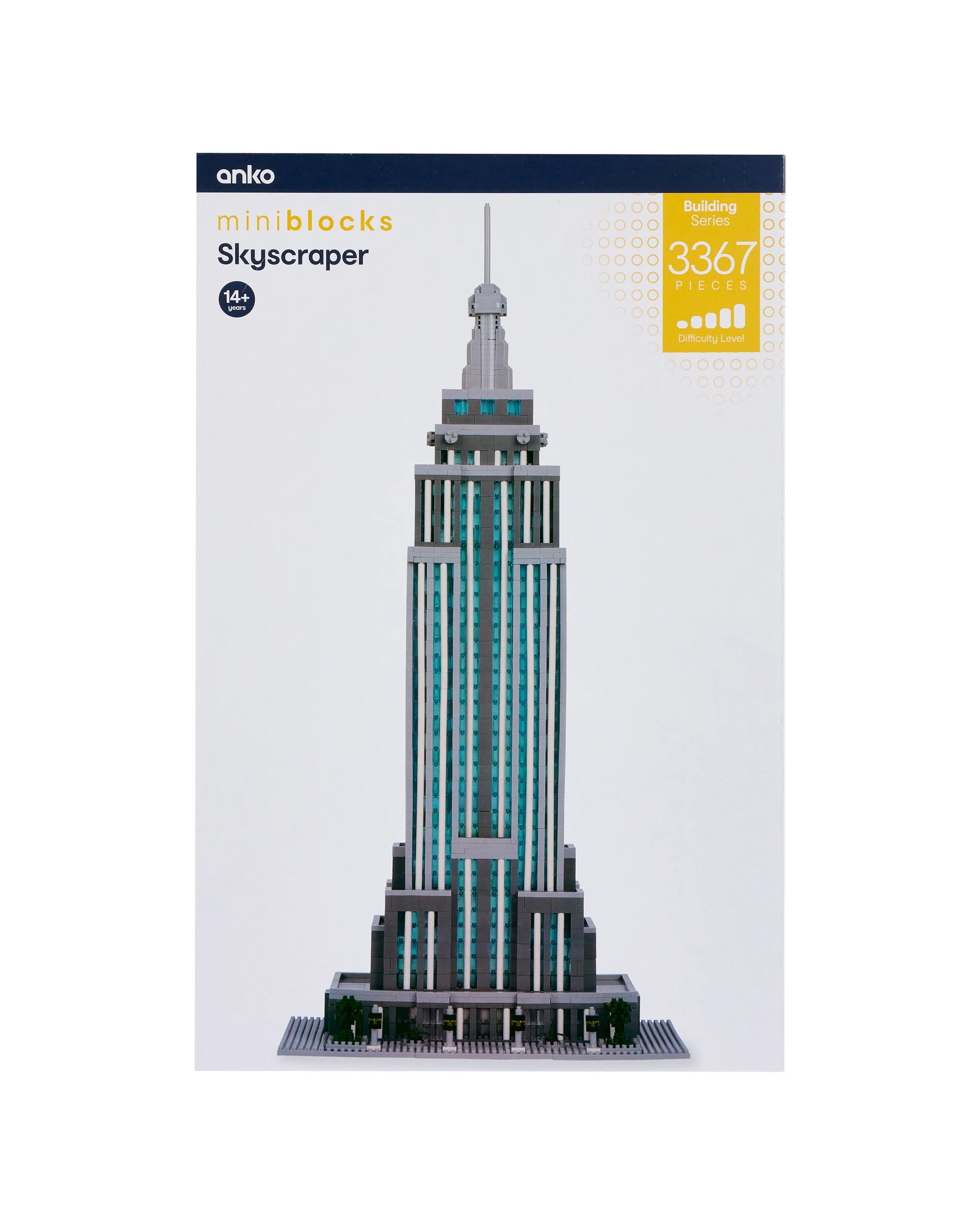 1 3367 Piece Mini Blocks Building Series: Skyscraper, 1 of 4