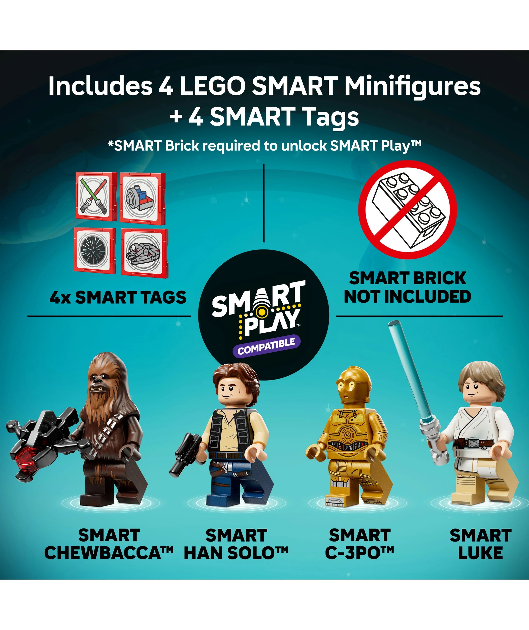 5 LEGO Star Wars SMART Play: Millennium Falcon 75426, 5 of 10