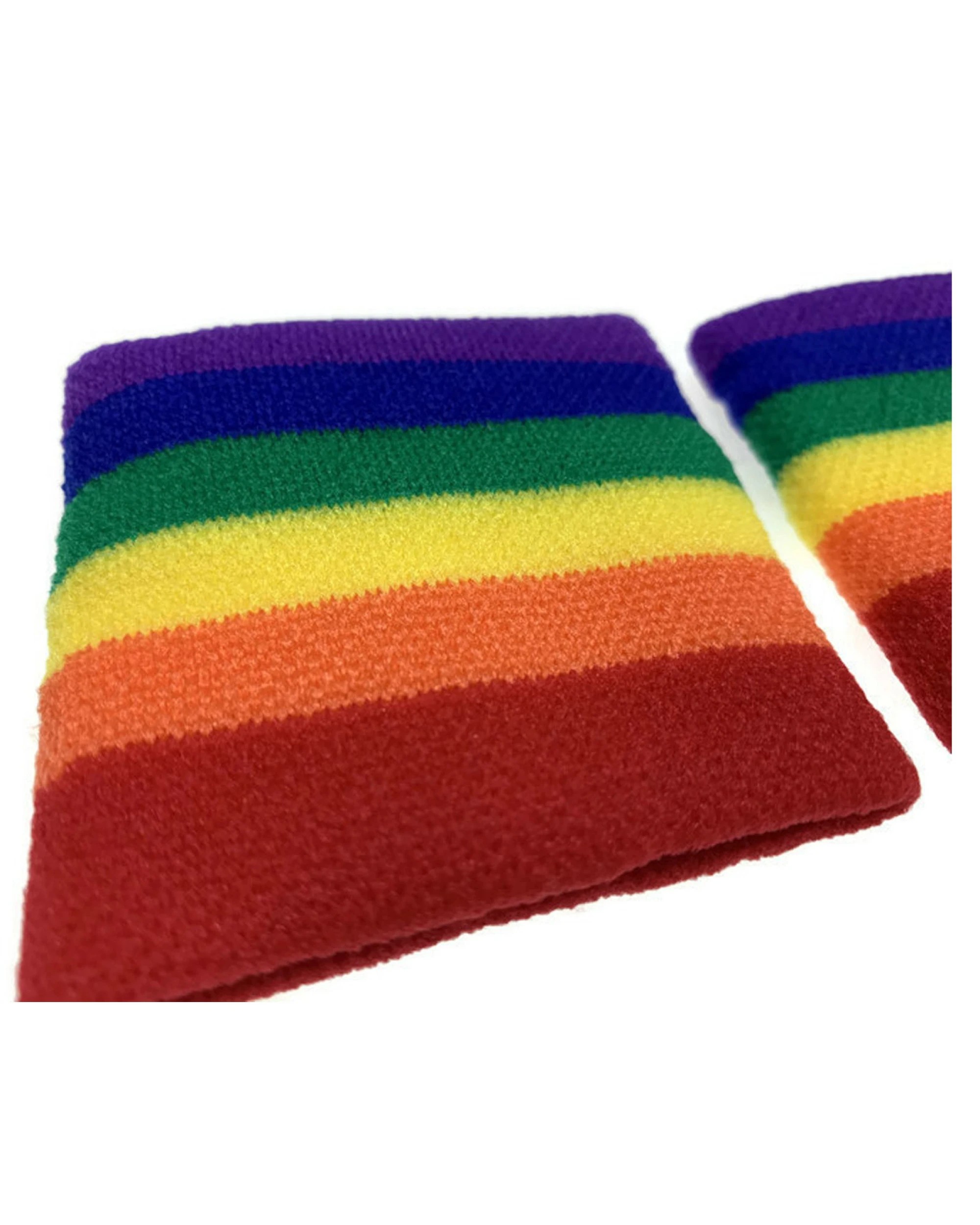 2 BR Costumes Rainbow Wristbands for Gay and Lesbian Pride Celebrations, 2 of 4