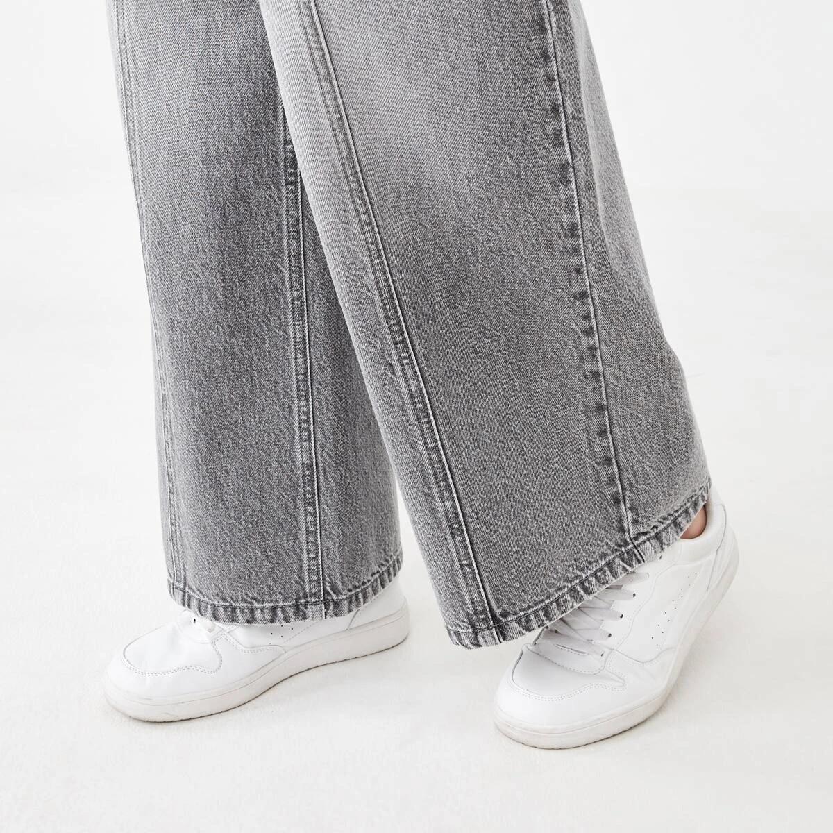 9 Seam Front Jeans GREY WASH, 9 of 9
