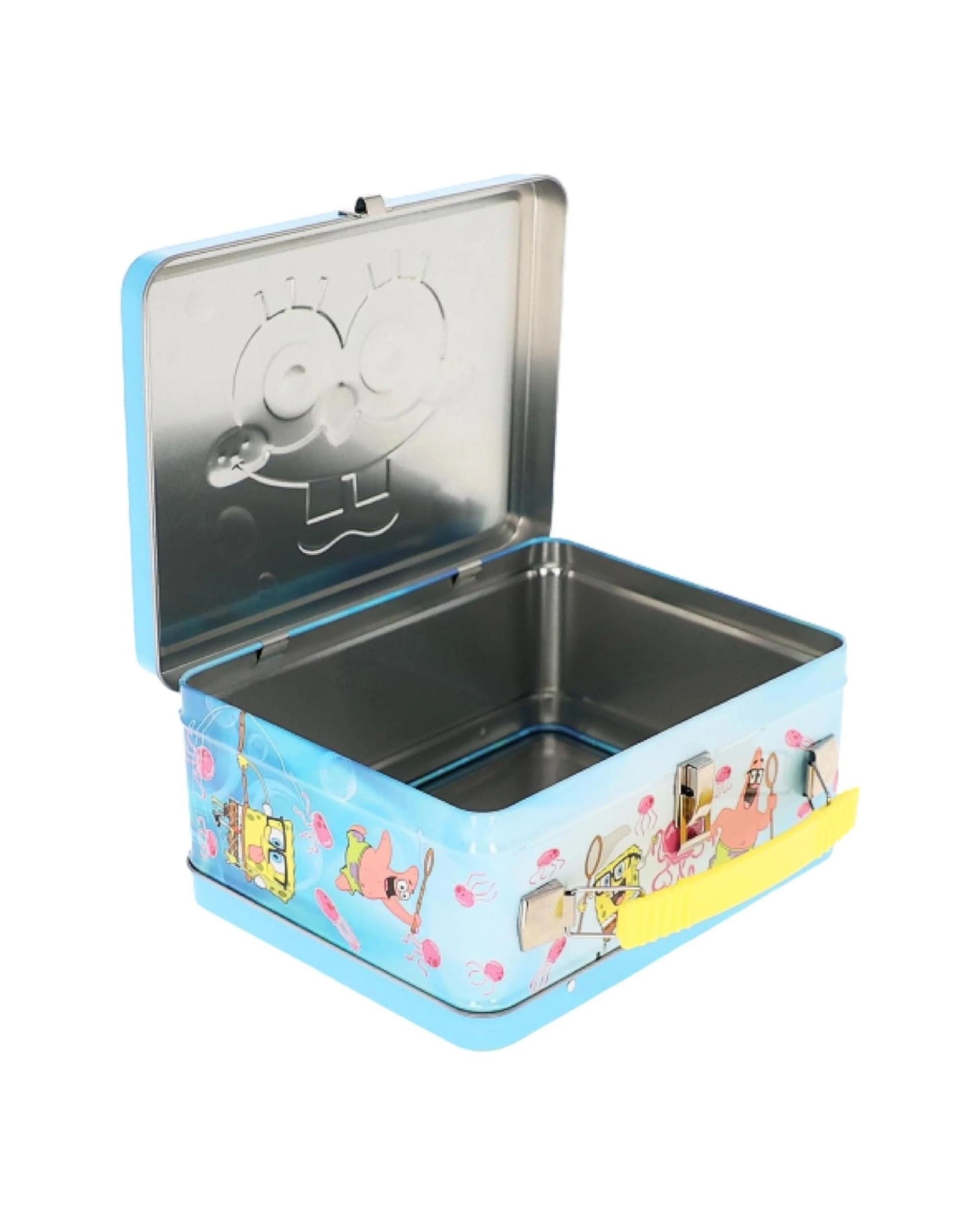 4 Aquarius Spongebob Squarepants Tin Carry All Fun Box, 4 of 4