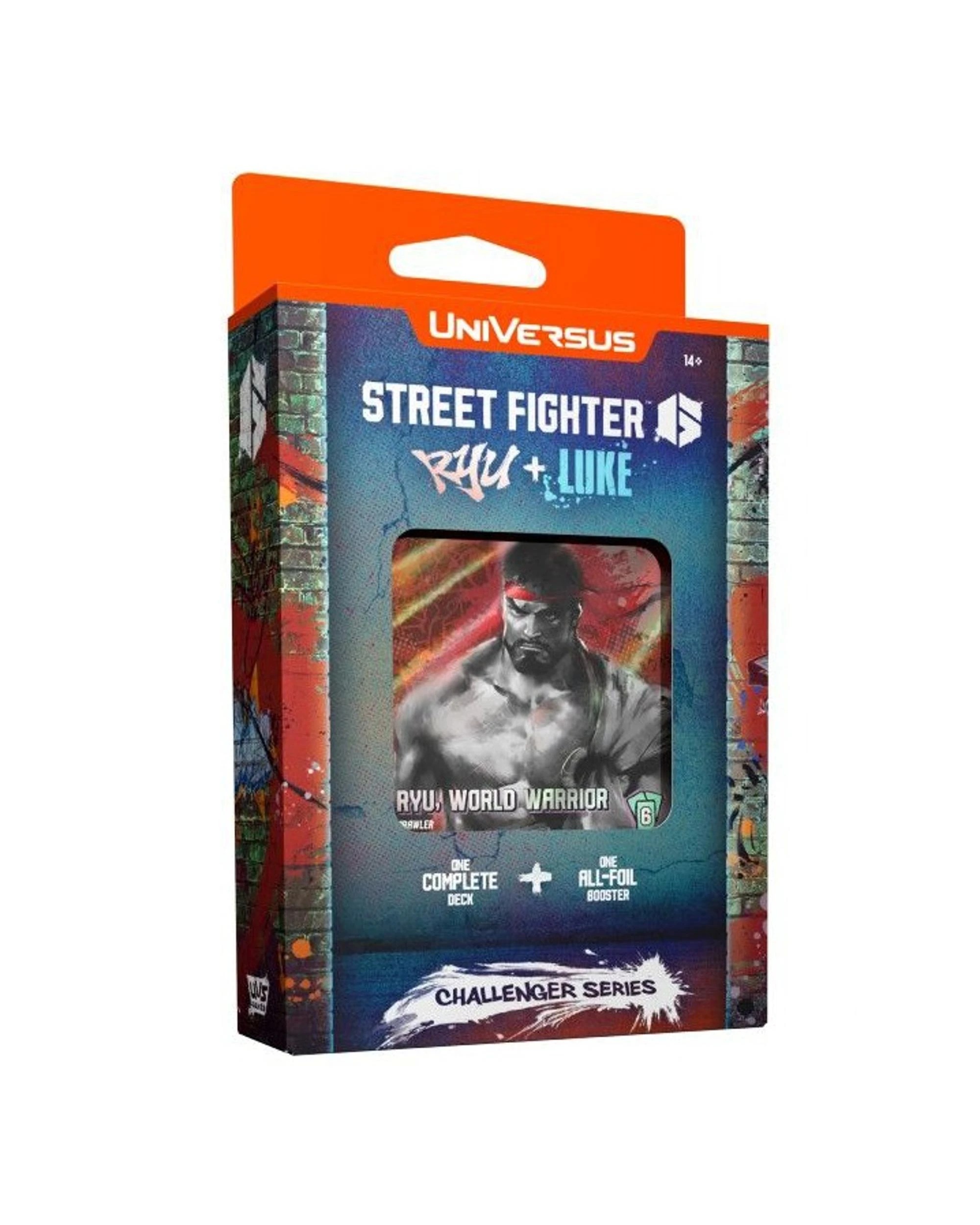 1 UniVersus Street Fighter 6 Challenger Series Ryu + Luke Deck, 1 of 1
