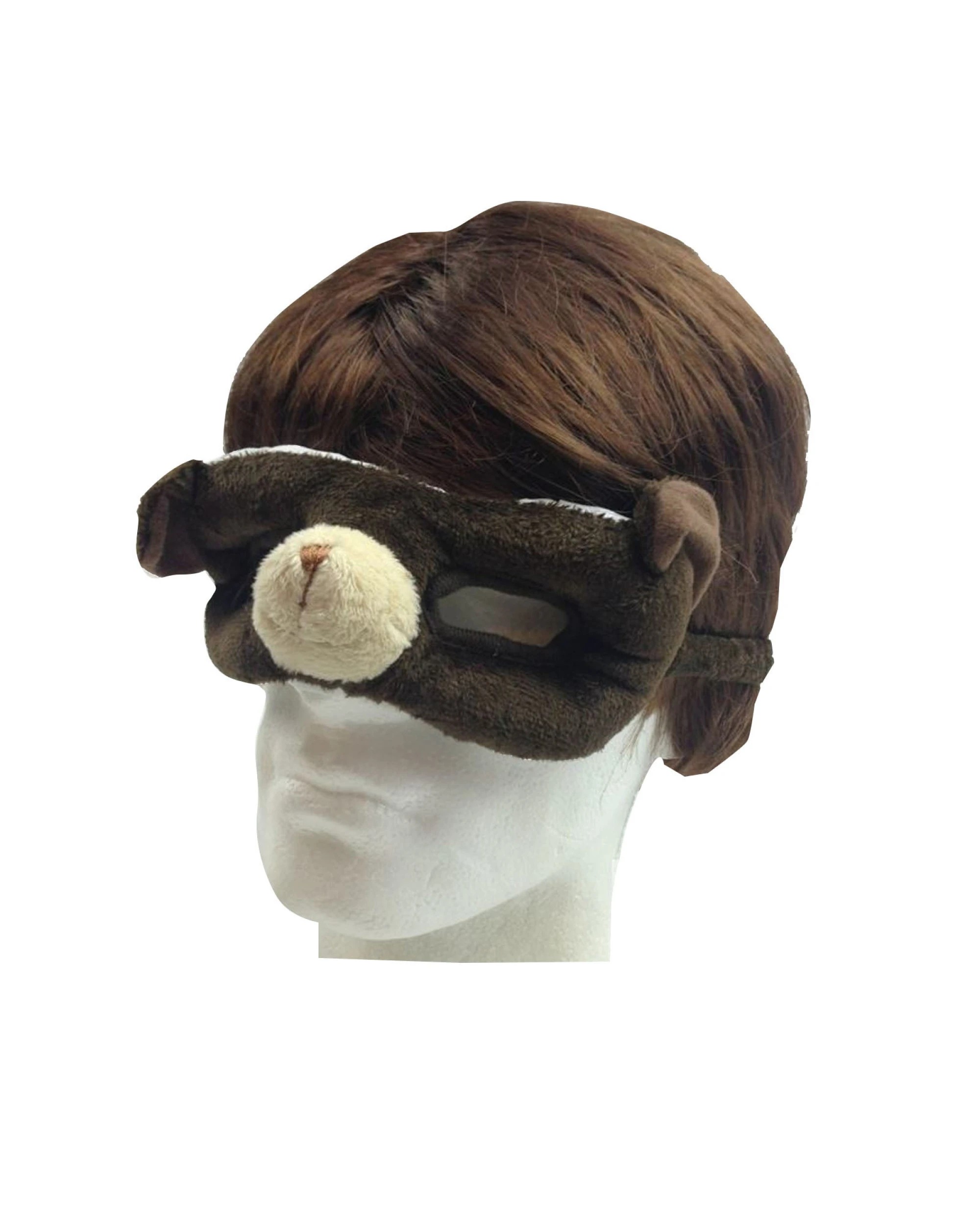 2 BR Costumes ANIMAL EYE MASK Party Costume Halloween Accessory - Bear, 2 of 3