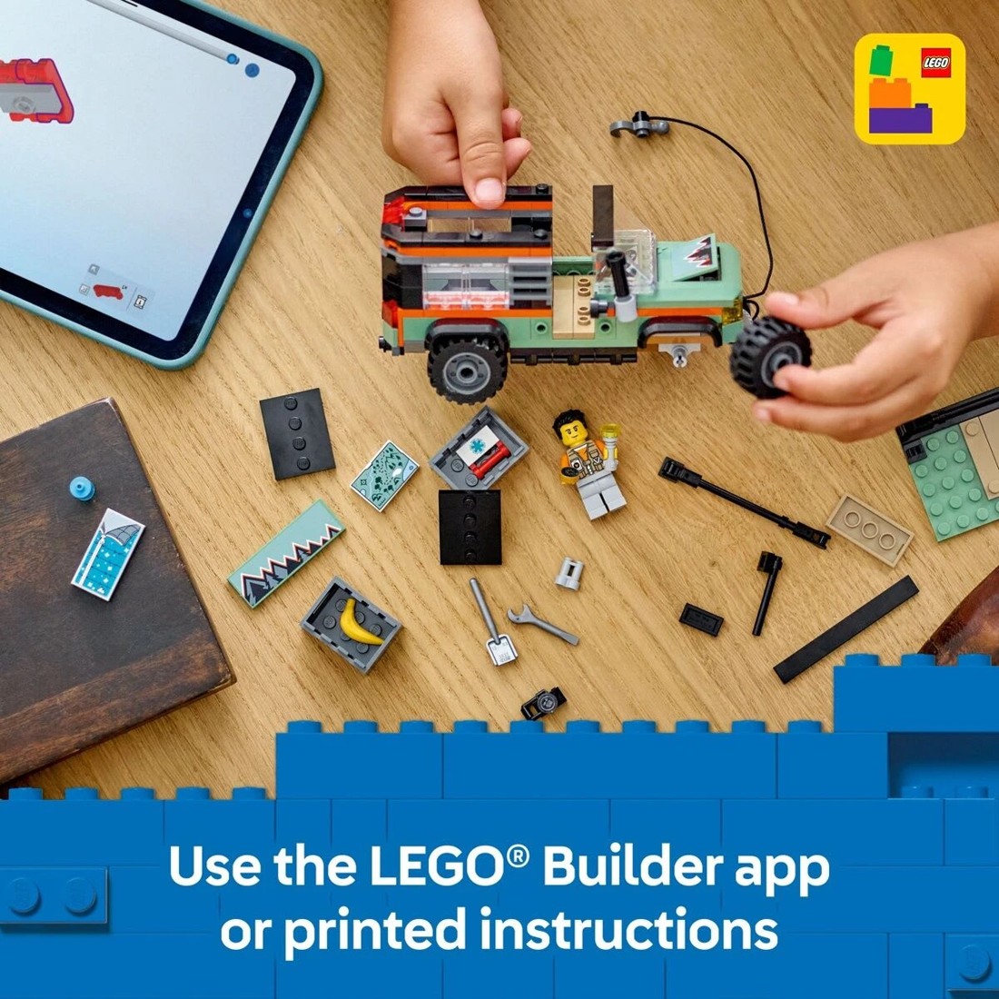 8 LEGO City Off-Road 4x4 Mountain Truck 60447, 8 of 10