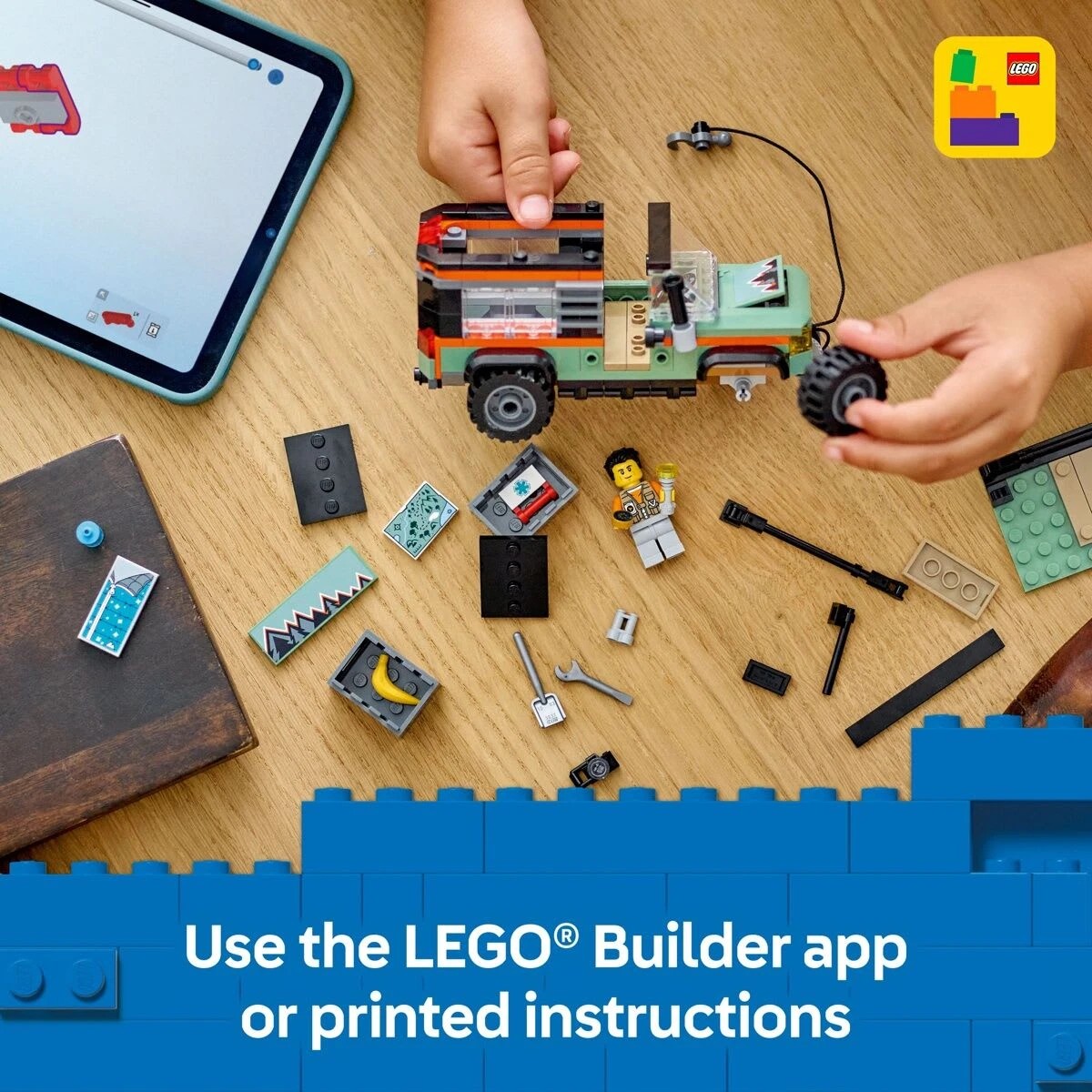 8 LEGO City Off-Road 4x4 Mountain Truck 60447, 8 of 10